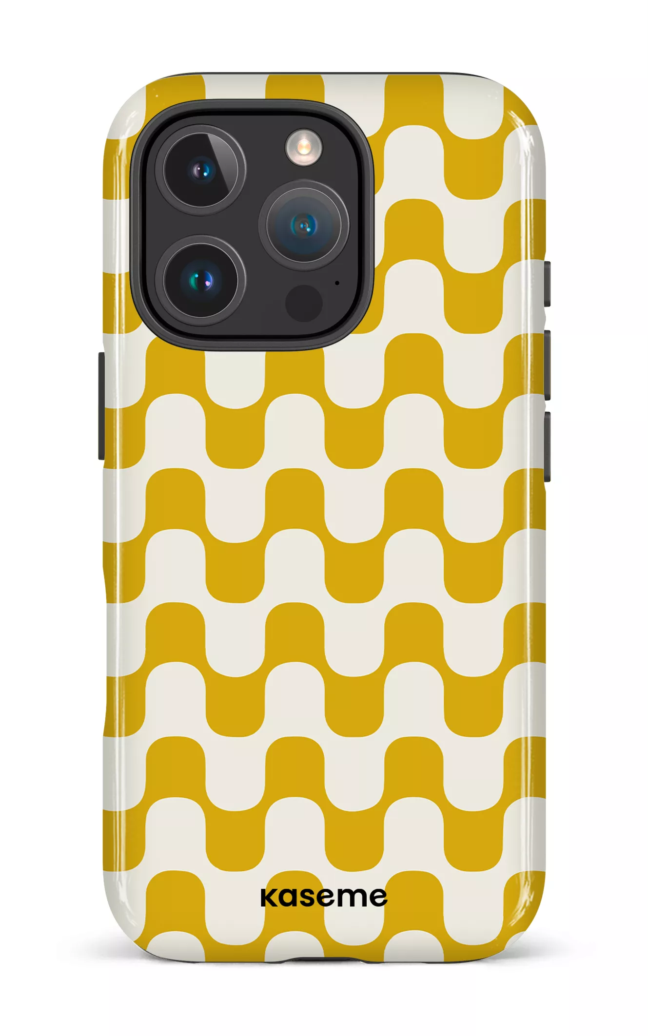 iPhone 16 Pro Impact Case Hippy Yellow -
