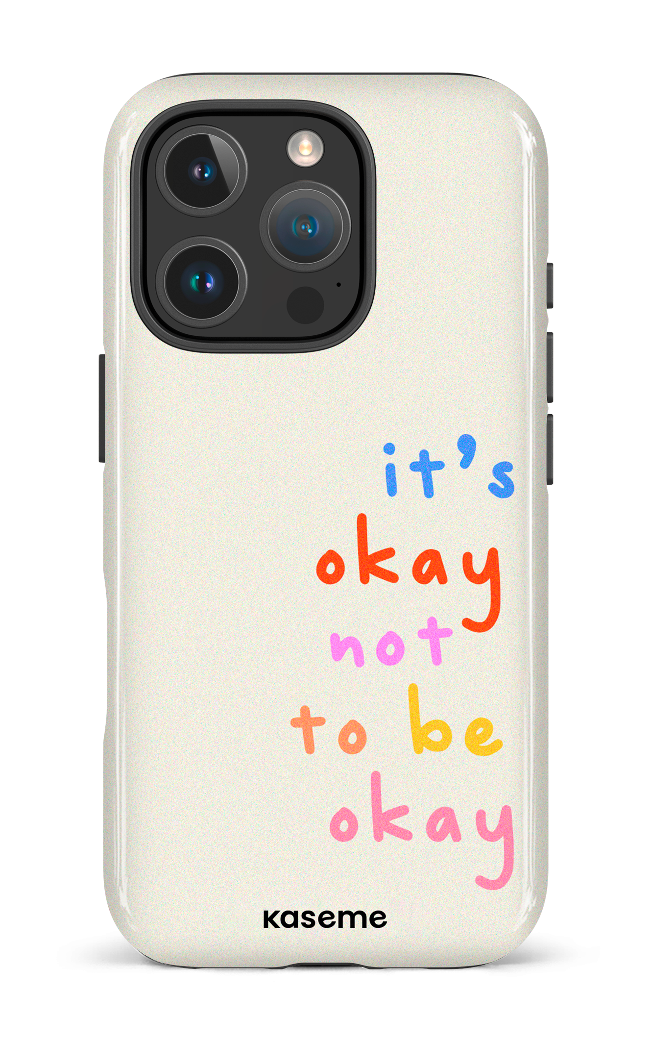 iPhone 16 Pro Impact Case It's okay not to be okay -