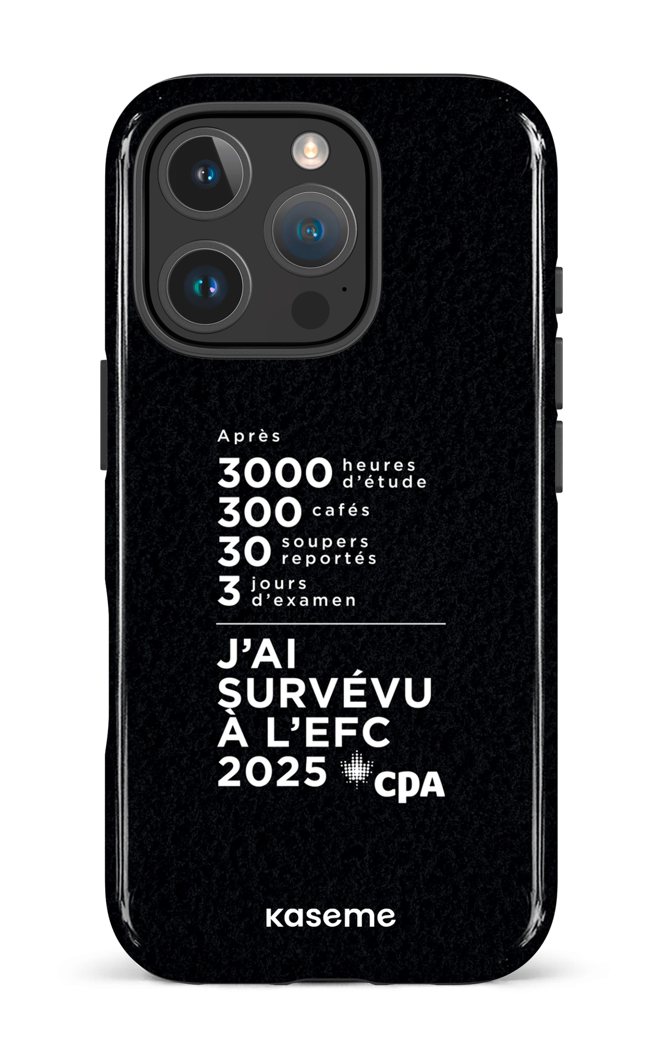 iPhone 16 Pro Impact Case J'ai réussi l'EFC 2025! -