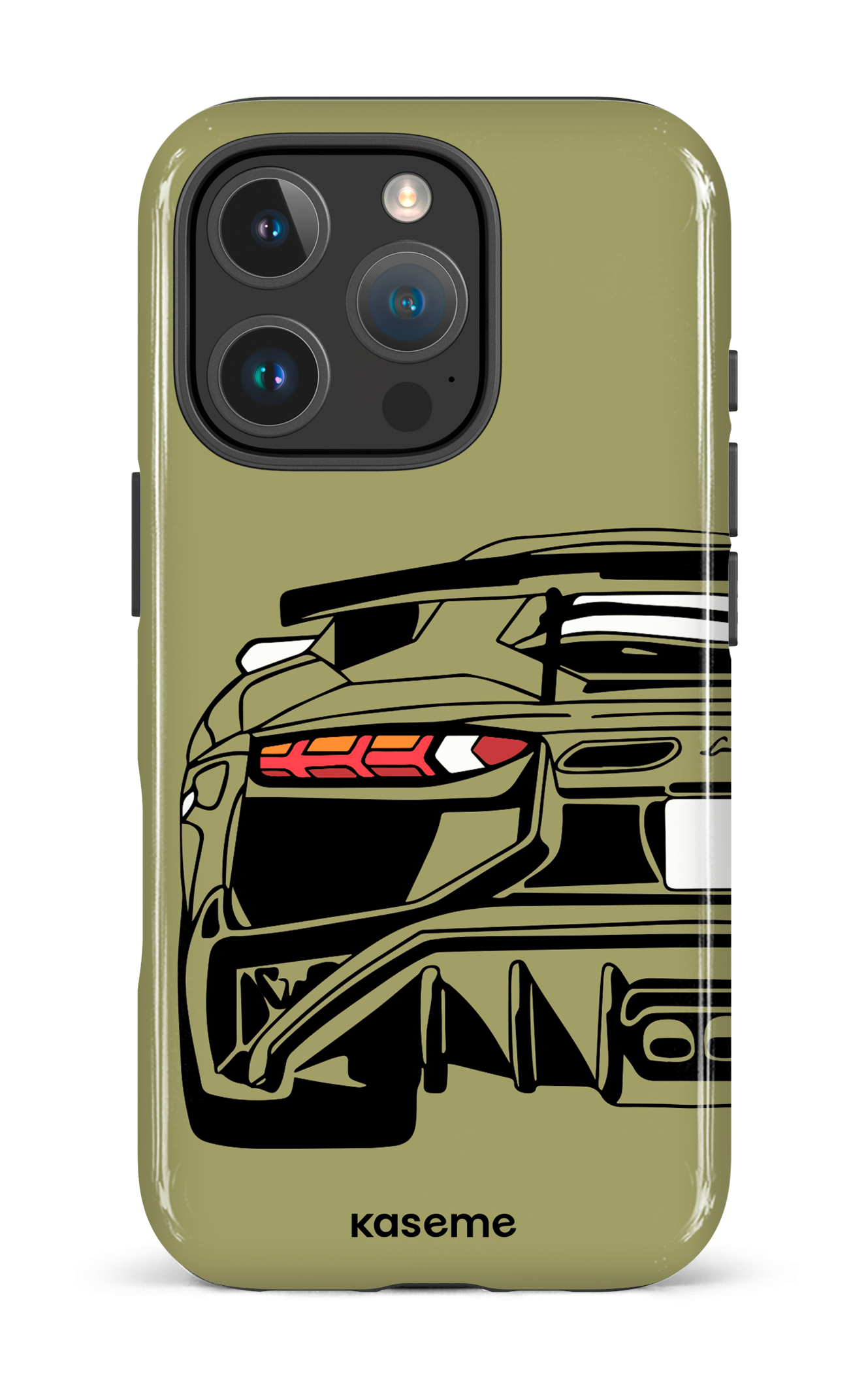 iPhone 16 Pro Impact Case Lambo Green -