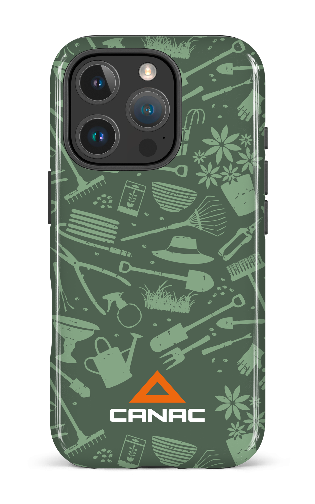 iPhone 16 Pro Impact Case Le saisonnier vert par Canac -