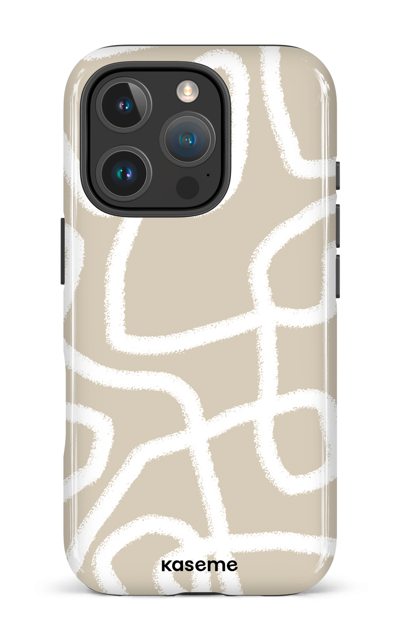 iPhone 16 Pro Impact Case Lifeline Beige -