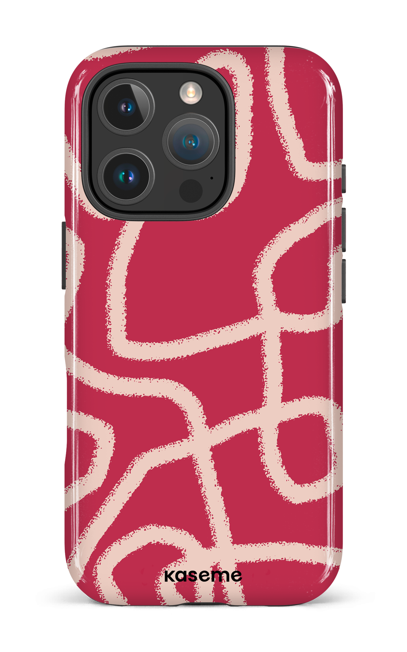 iPhone 16 Pro Impact Case Lifeline magenta -