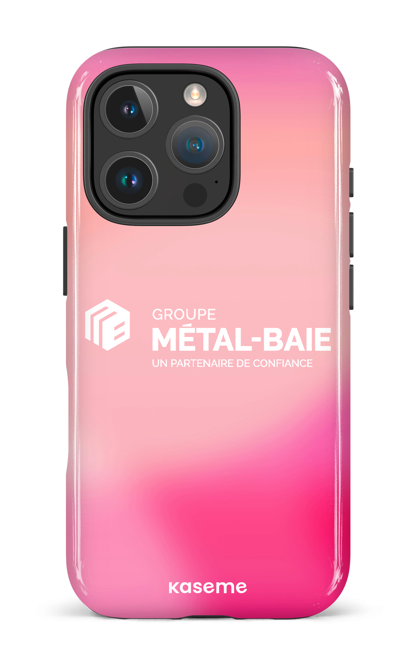 iPhone 16 Pro Impact Case Métal-Baie Tie-Dye -