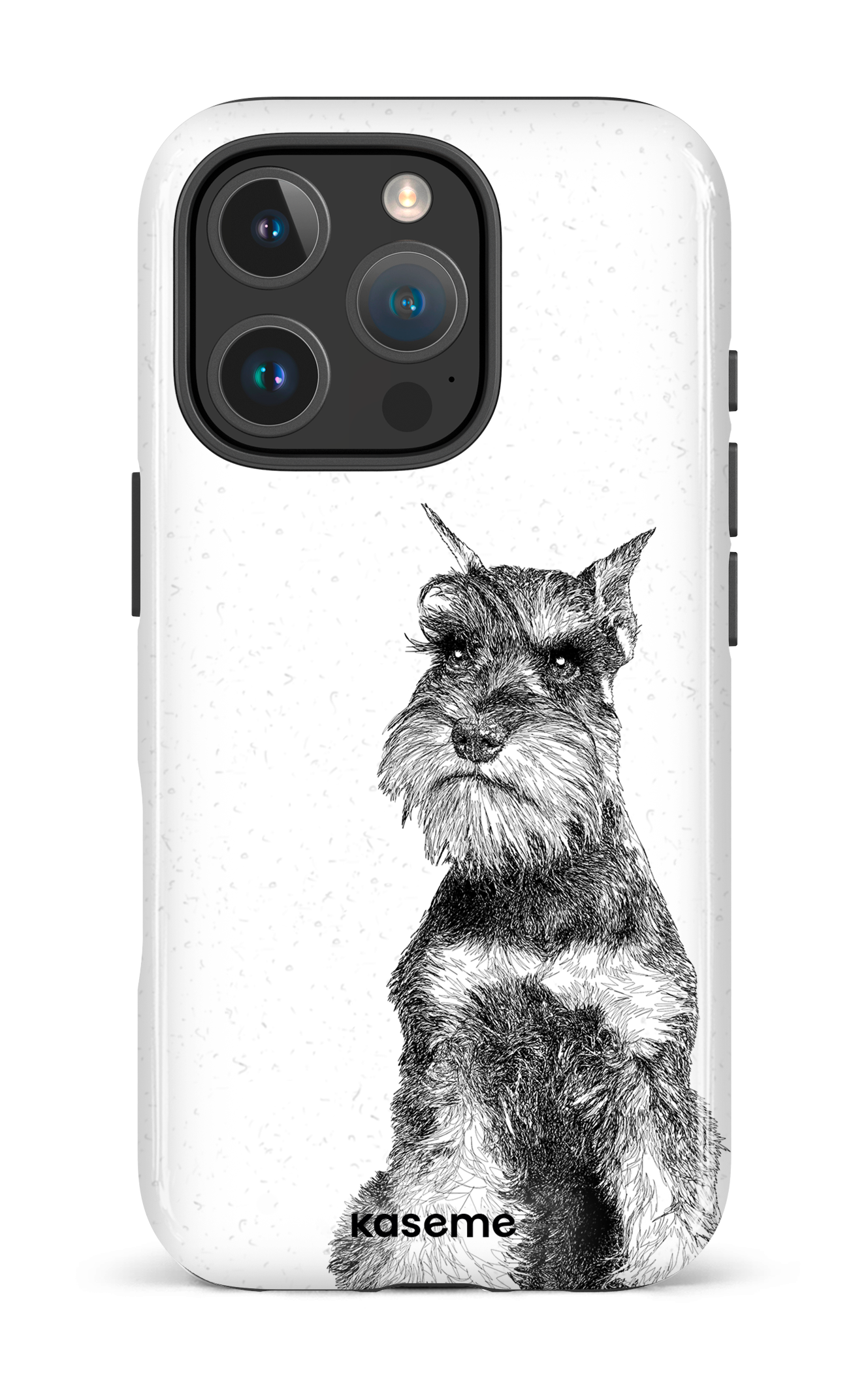 iPhone 16 Pro Impact Case Miniature Schnauzer -