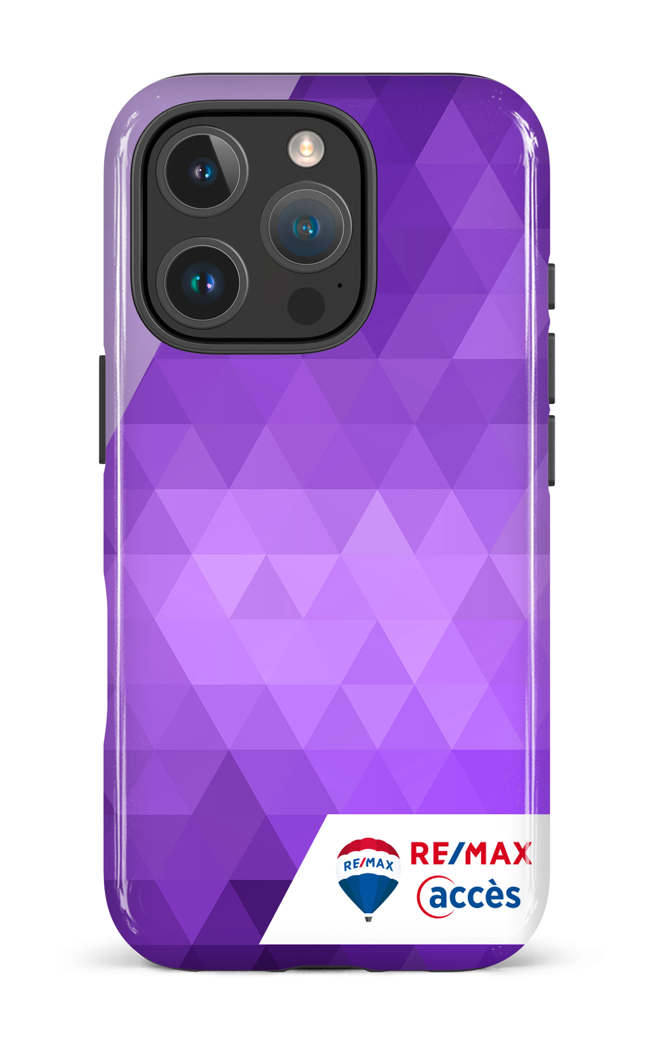 iPhone 16 Pro Impact Case Motif Triangle -