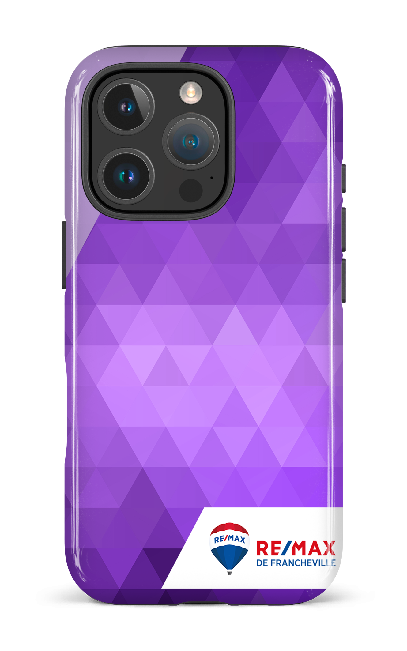 iPhone 16 Pro Impact Case Motif Triangle de Francheville -