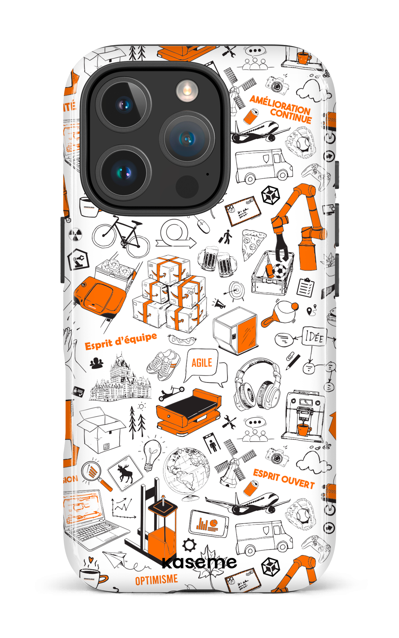 iPhone 16 Pro Impact Case Murale Vanderlande -