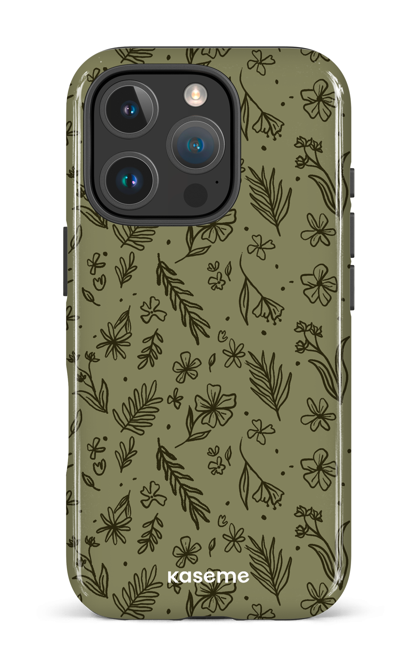 iPhone 16 Pro Impact Case Olive Branch -