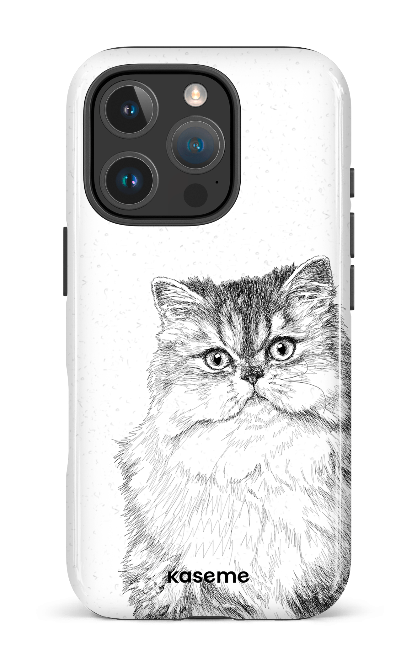 iPhone 16 Pro Impact Case Persian Cat -