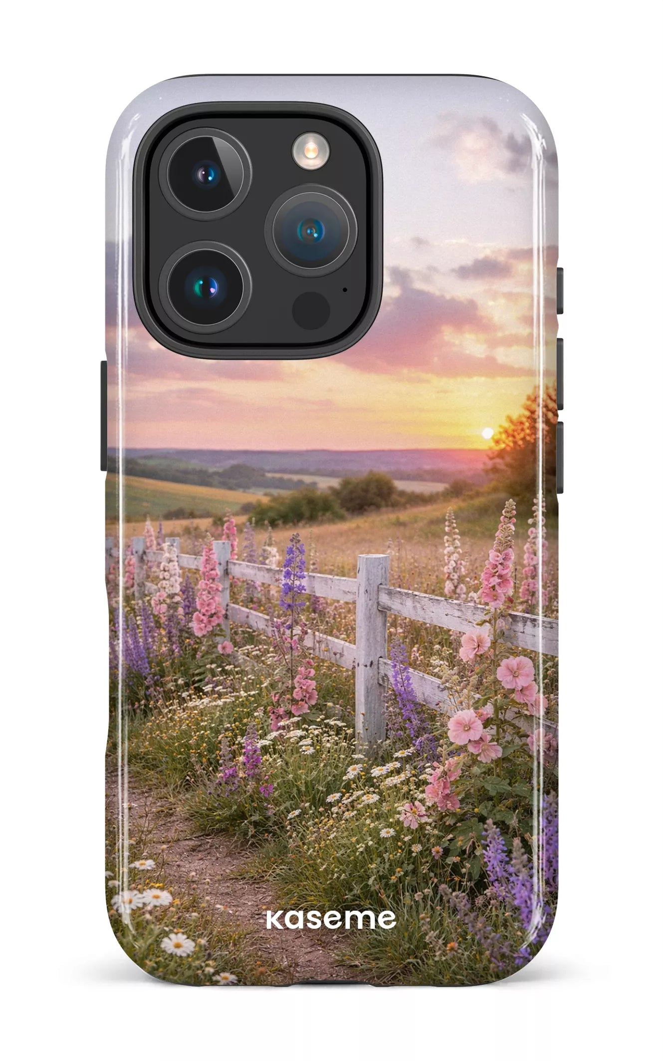 iPhone 16 Pro Impact Case Pink Sky -