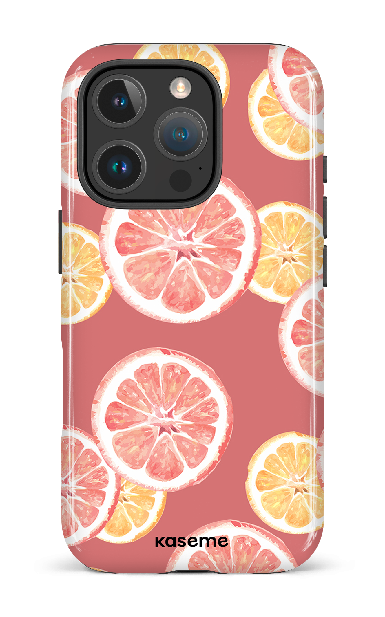 iPhone 16 Pro Impact Case Pink lemonade raspberry -