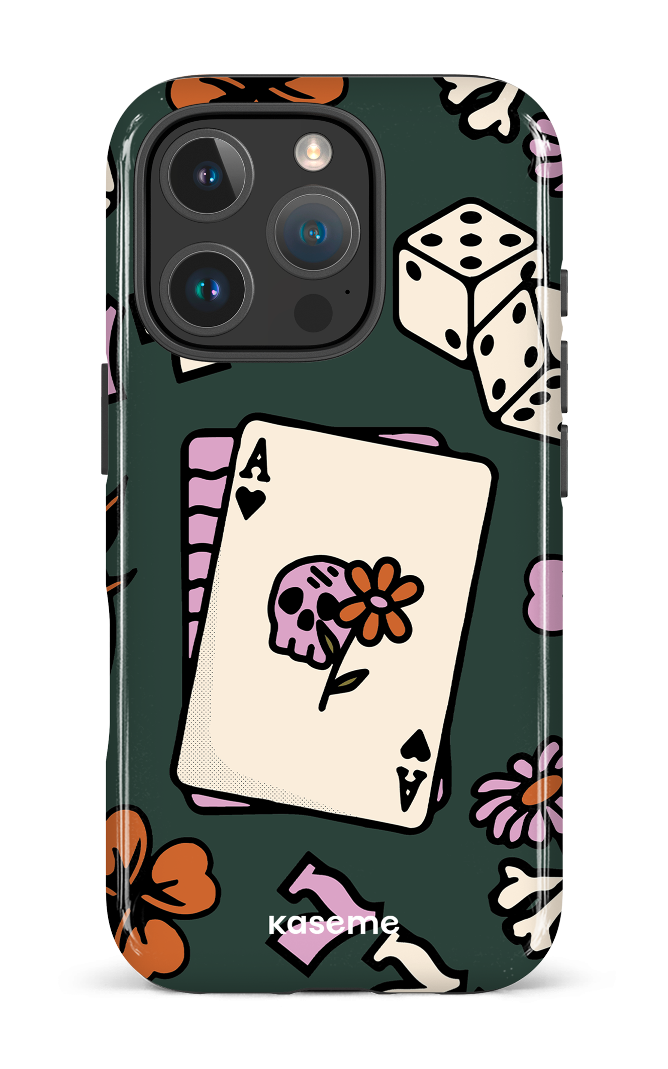 iPhone 16 Pro Impact Case Poker Face -