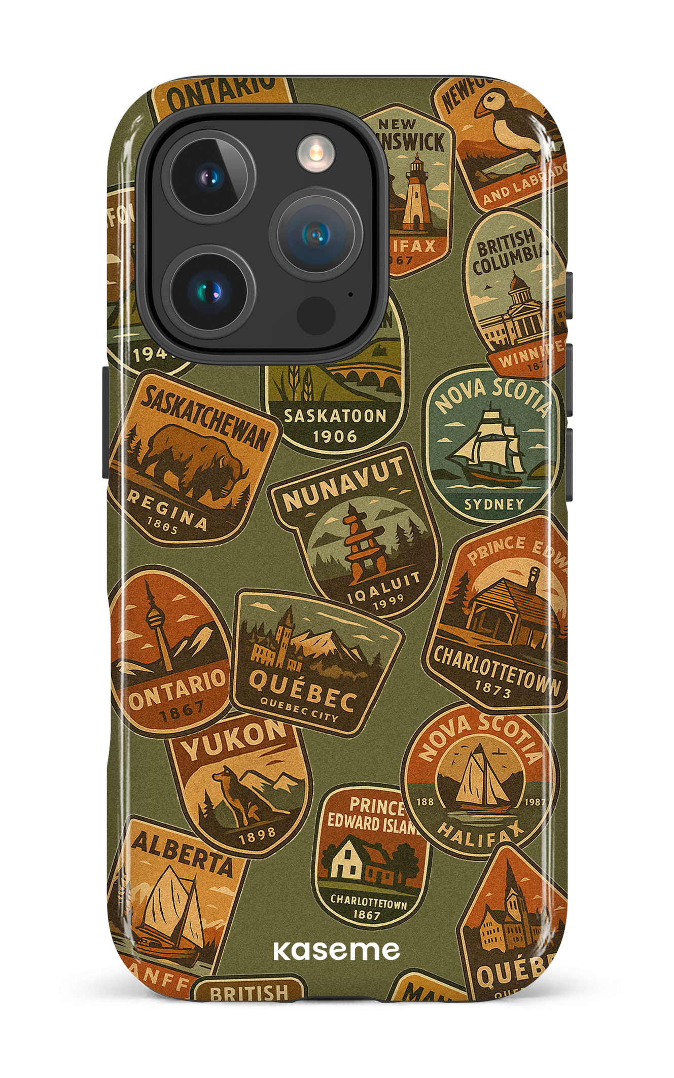 iPhone 16 Pro Impact Case Provinces -