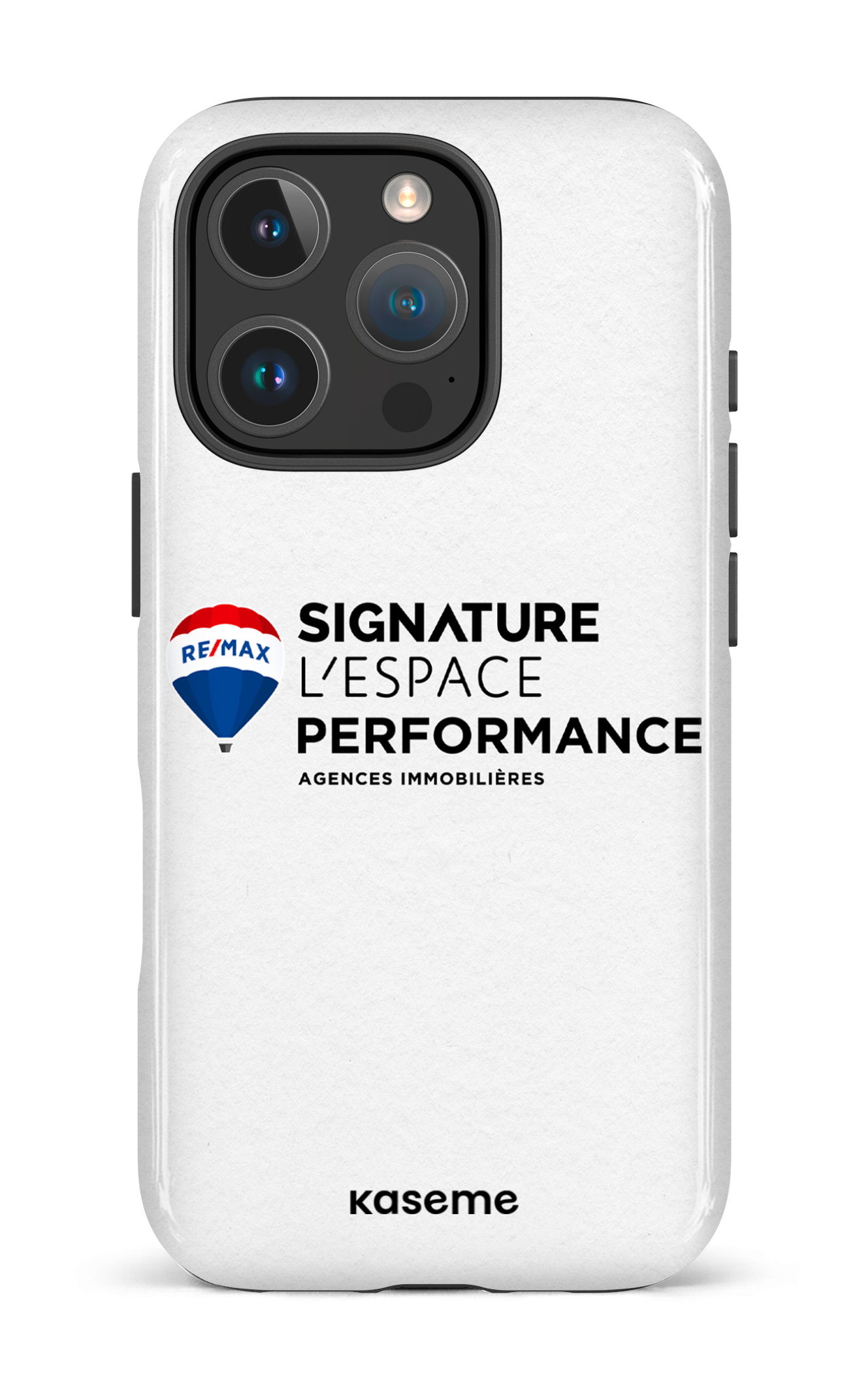 iPhone 16 Pro Impact Case Remax Signature L'Espace & Performance Blanc -