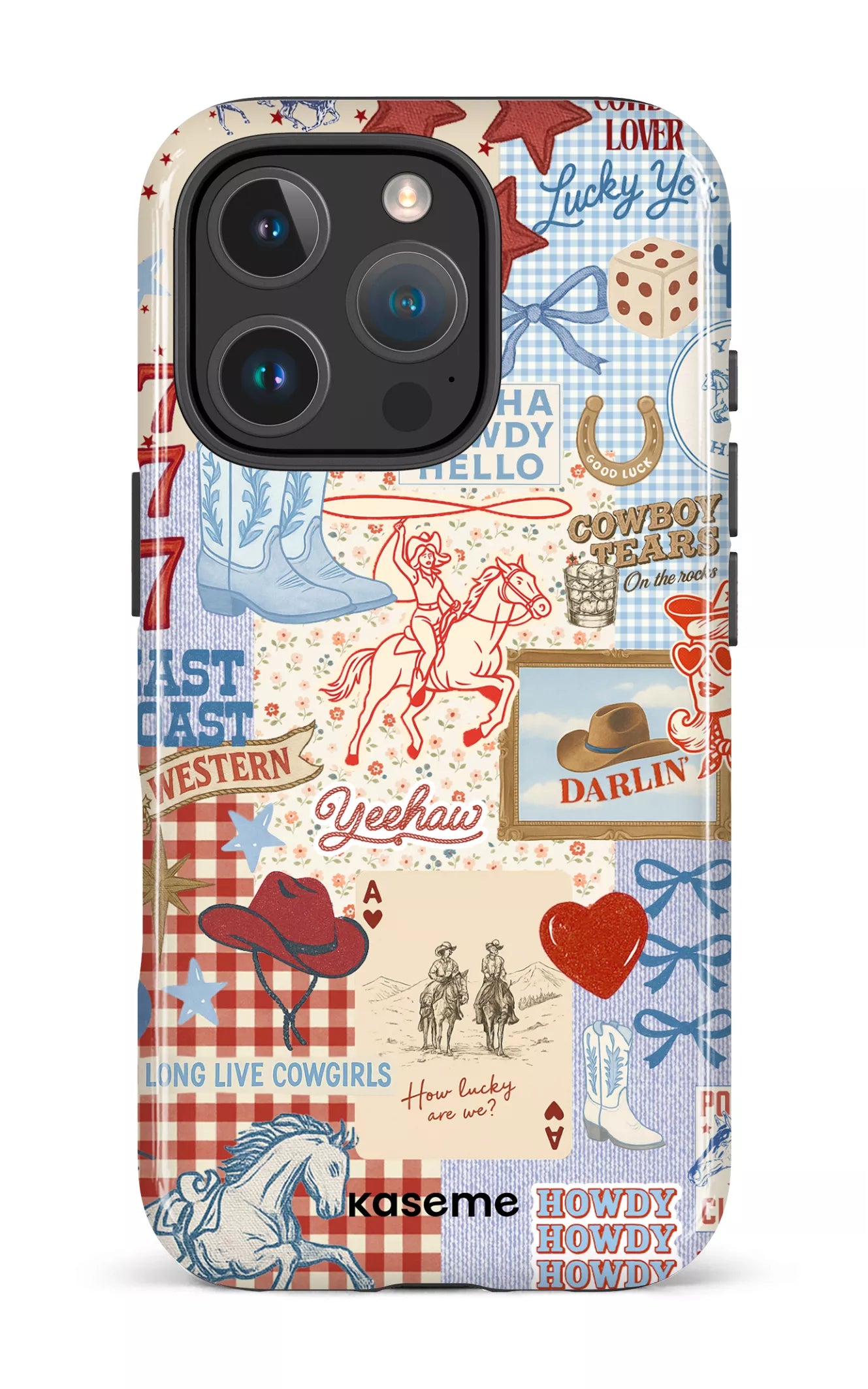 iPhone 16 Pro Impact Case Rodeo Romance -