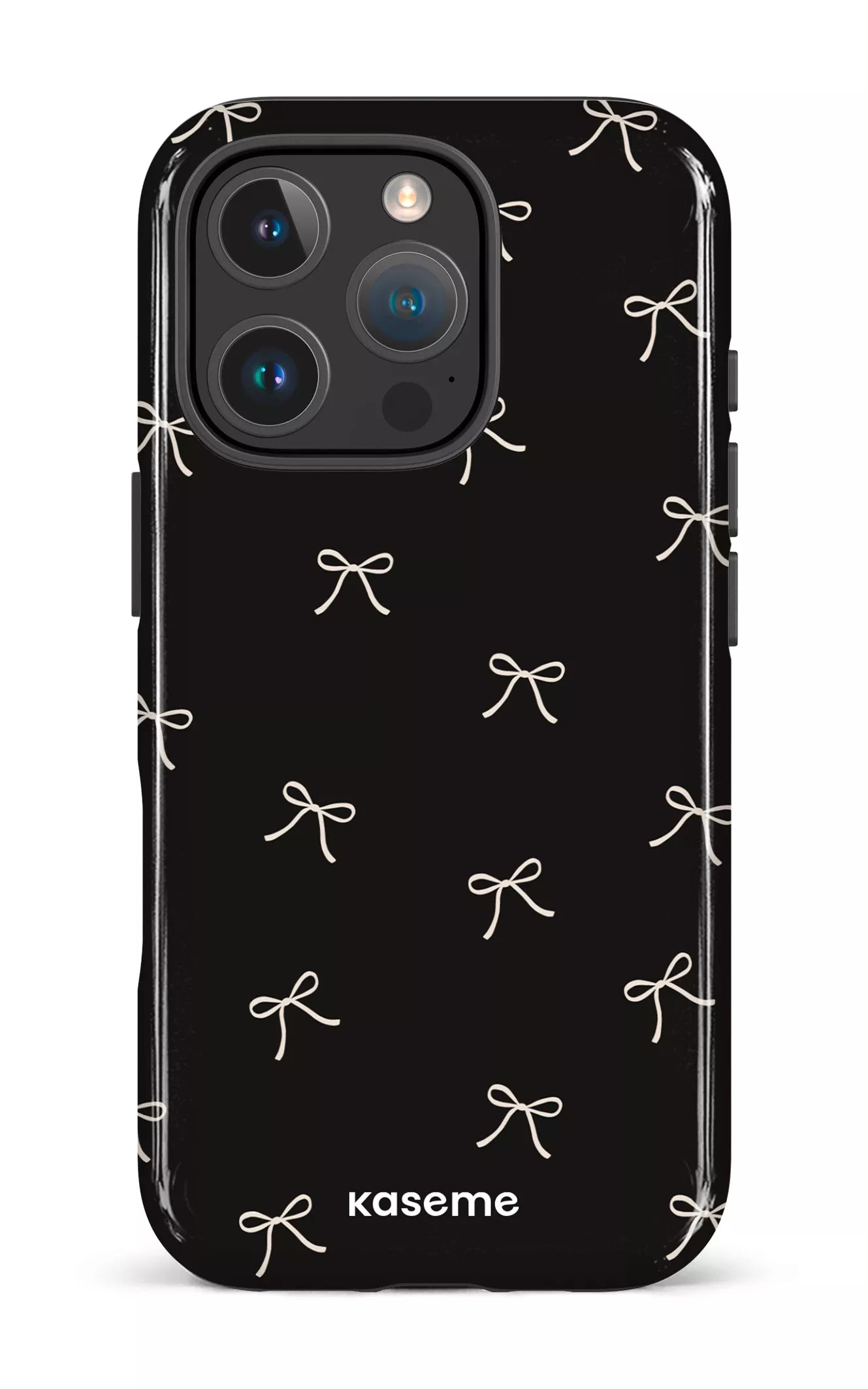 iPhone 16 Pro Impact Case Roselyn Black -