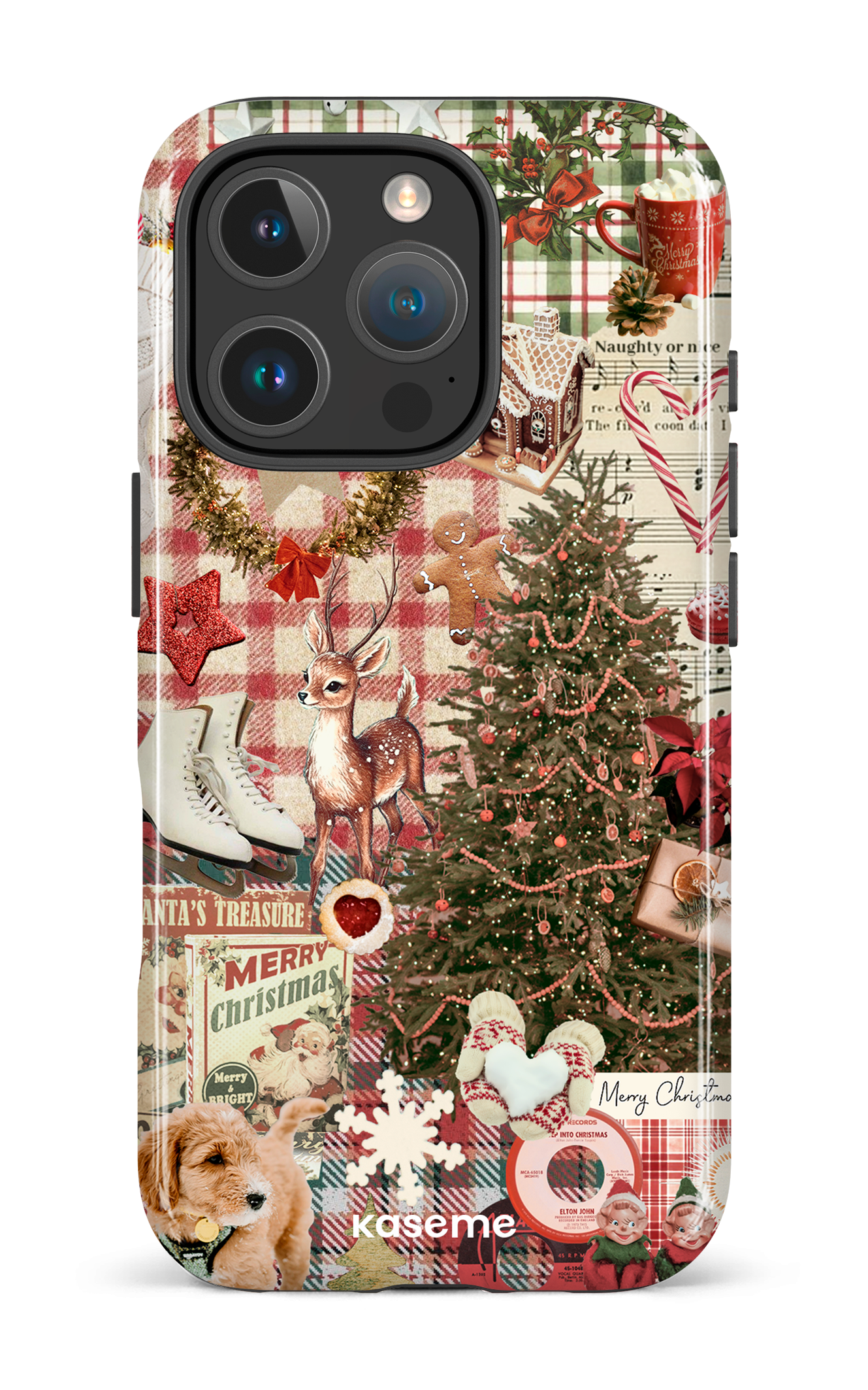 iPhone 16 Pro Impact Case Santa's Treasure -