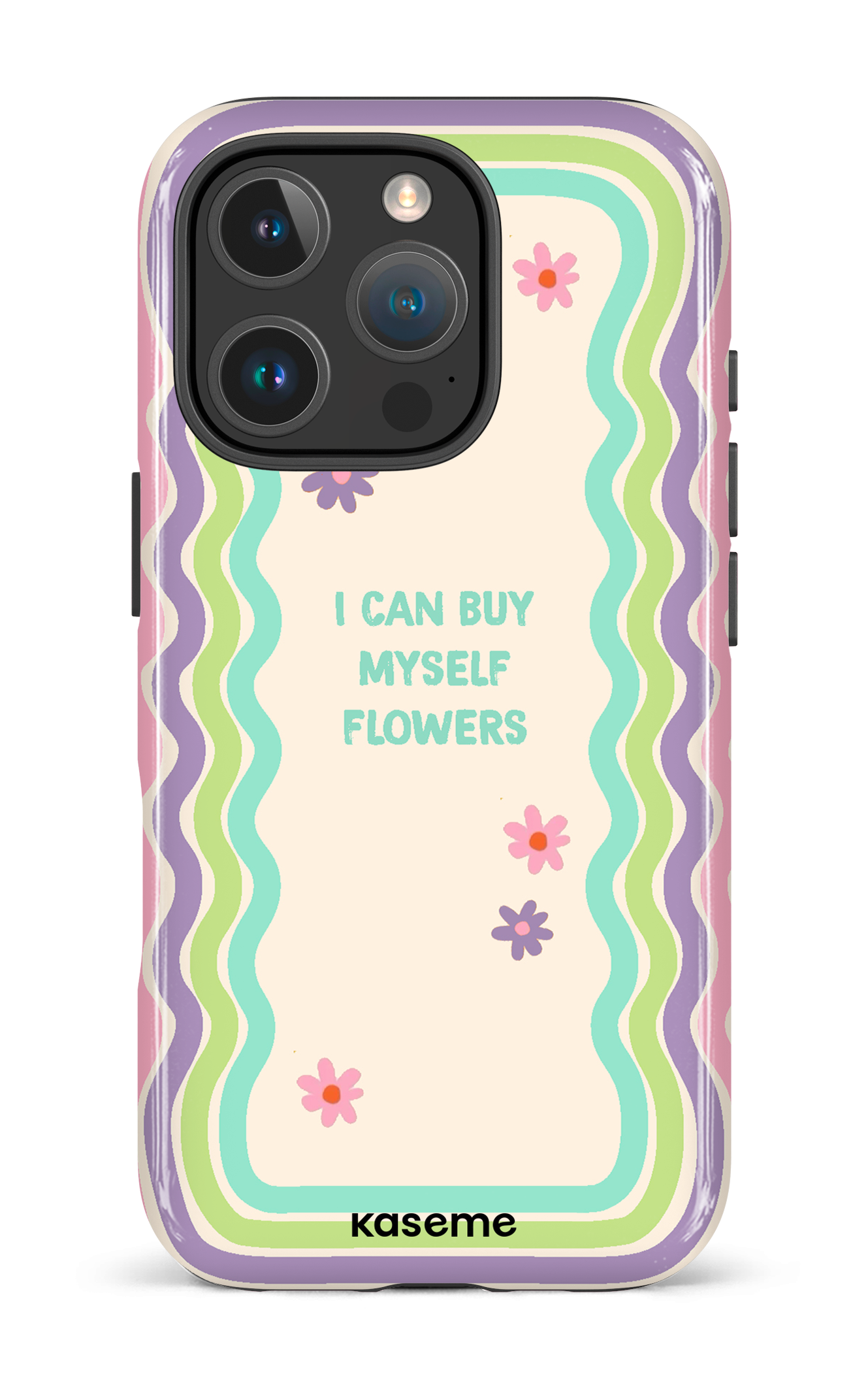iPhone 16 Pro Impact Case She Can Purple -