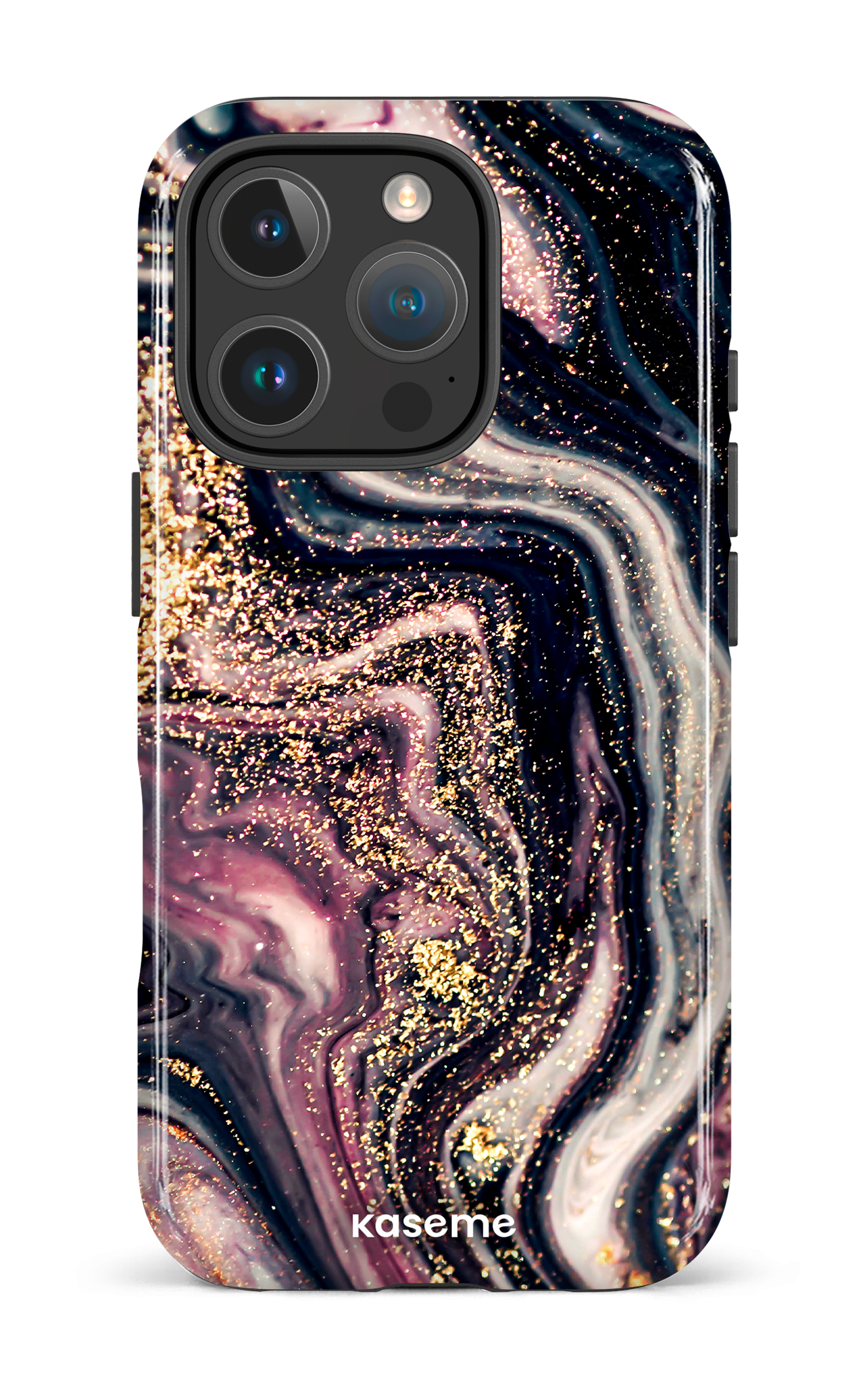 iPhone 16 Pro Impact Case Shimmering Secrets -
