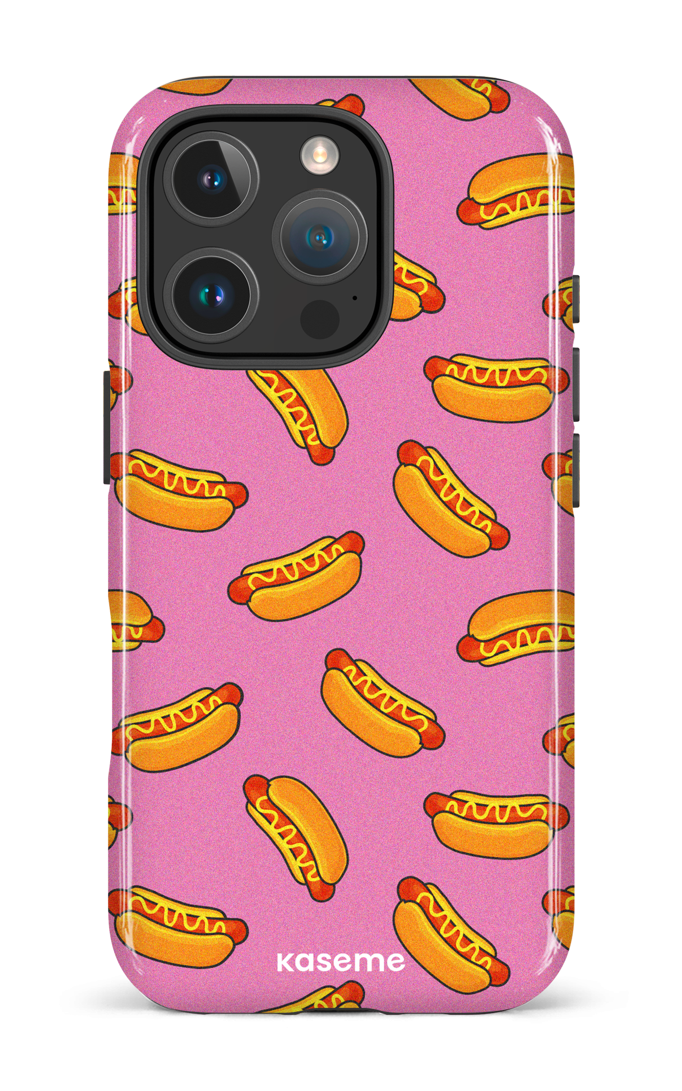 iPhone 16 Pro Impact Case Steam Pink -