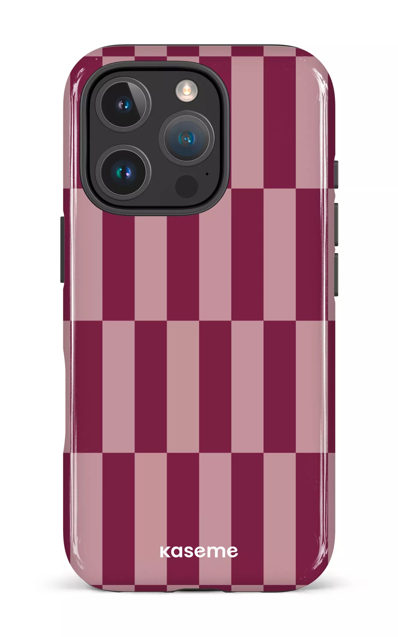 iPhone 16 Pro Impact Case Structured Burgundy -
