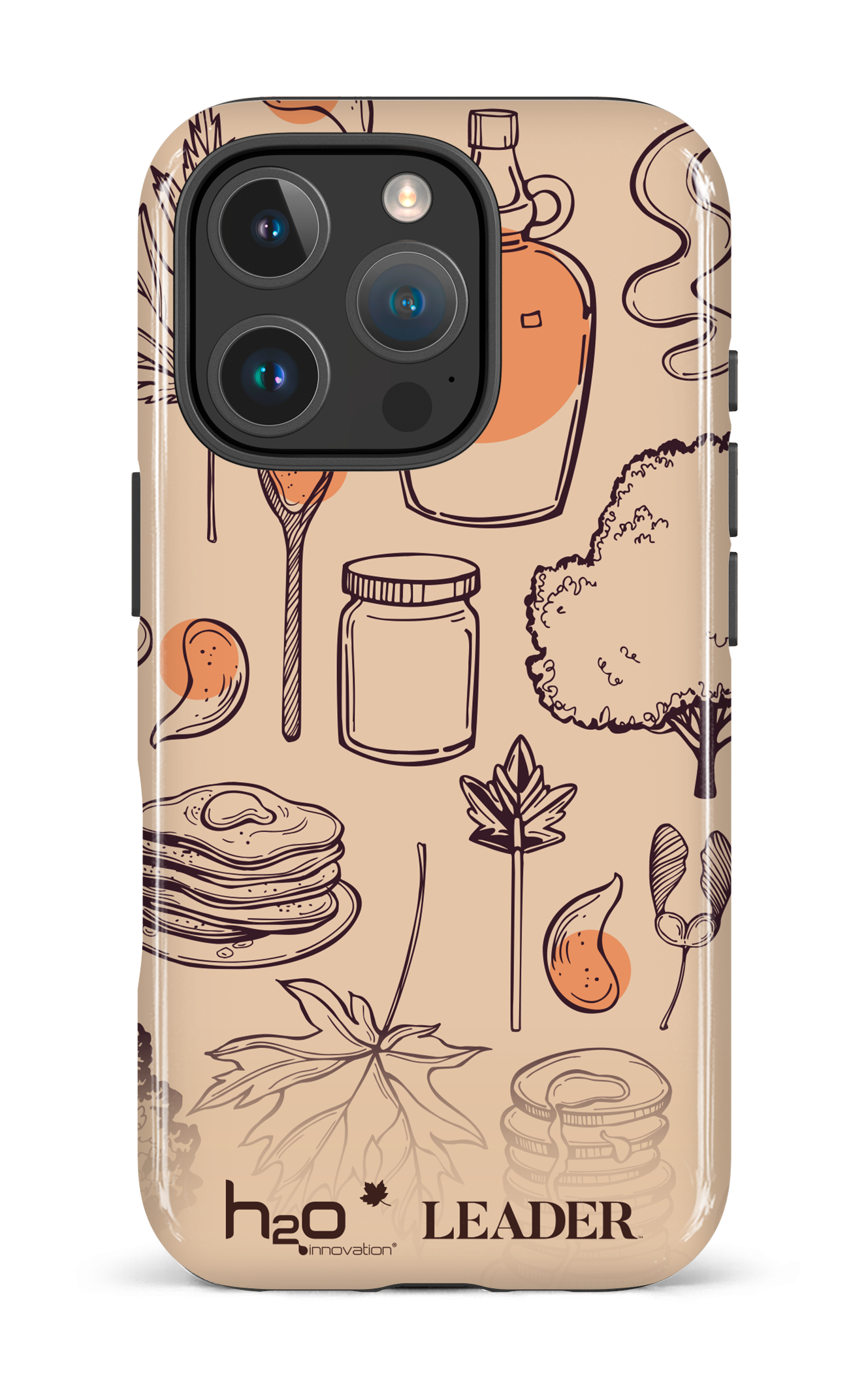 iPhone 16 Pro Impact Case Sugar Shack by H2O -