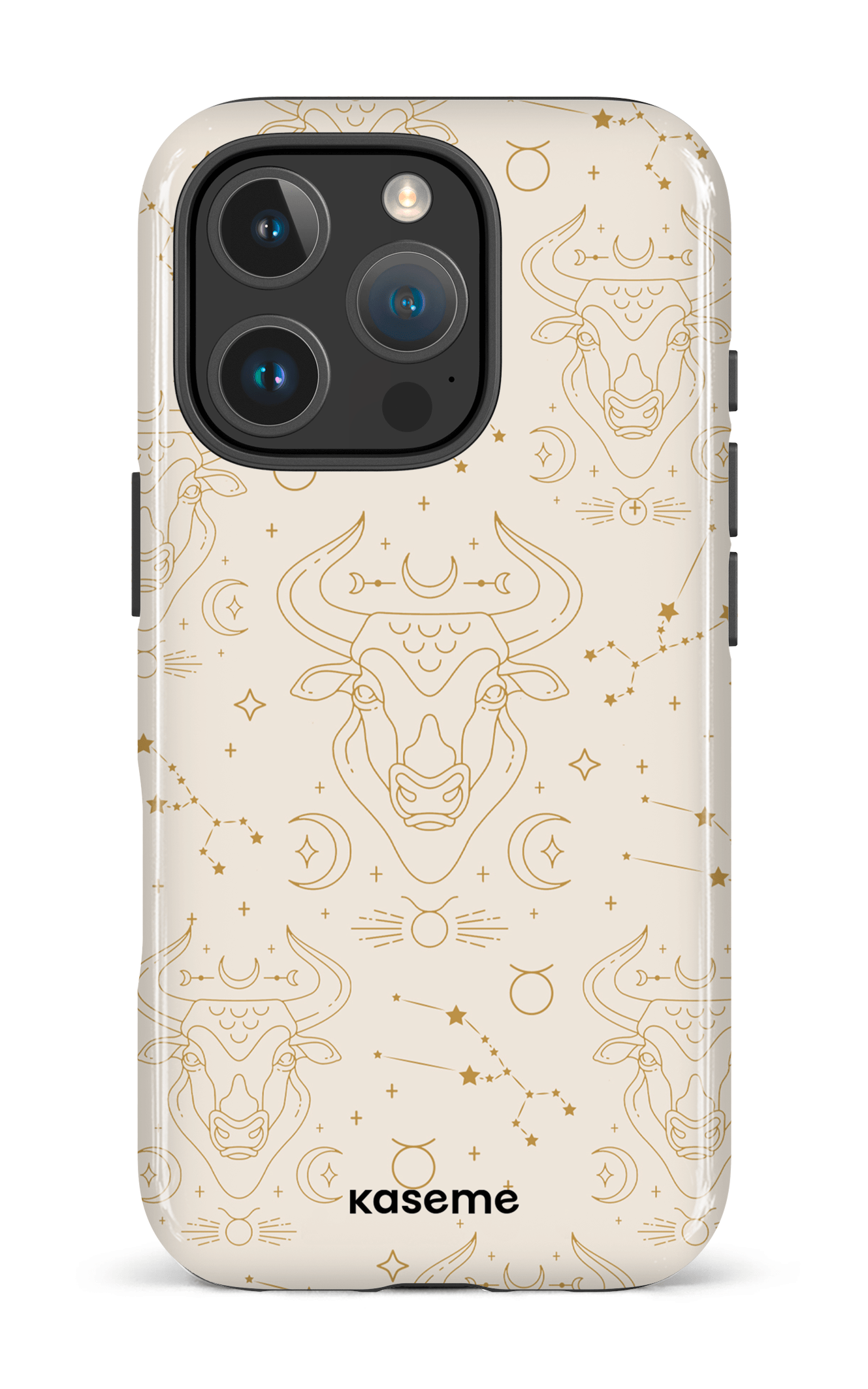 iPhone 16 Pro Impact Case Taurus Beige -