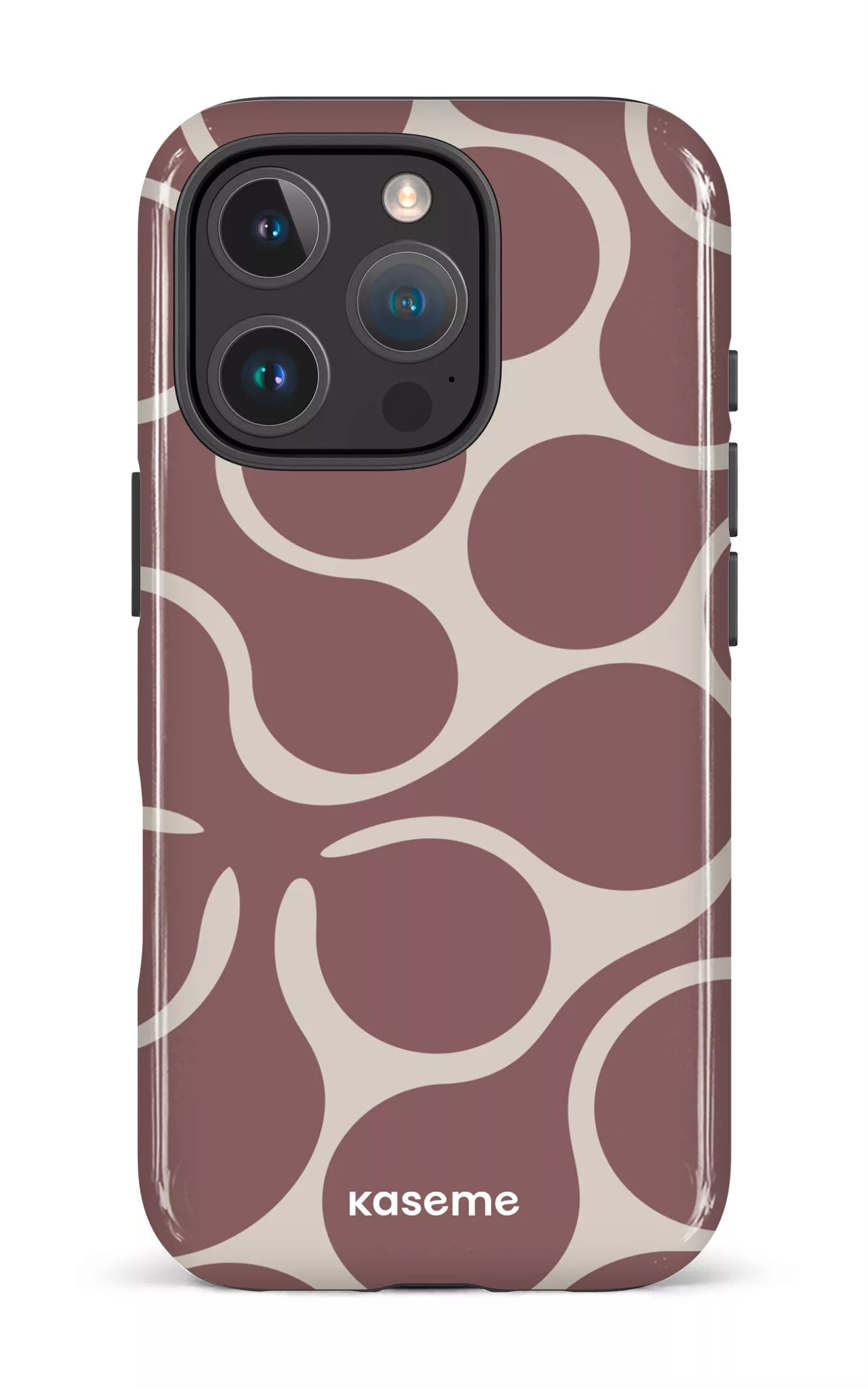iPhone 16 Pro Impact Case Unscripted Brown -