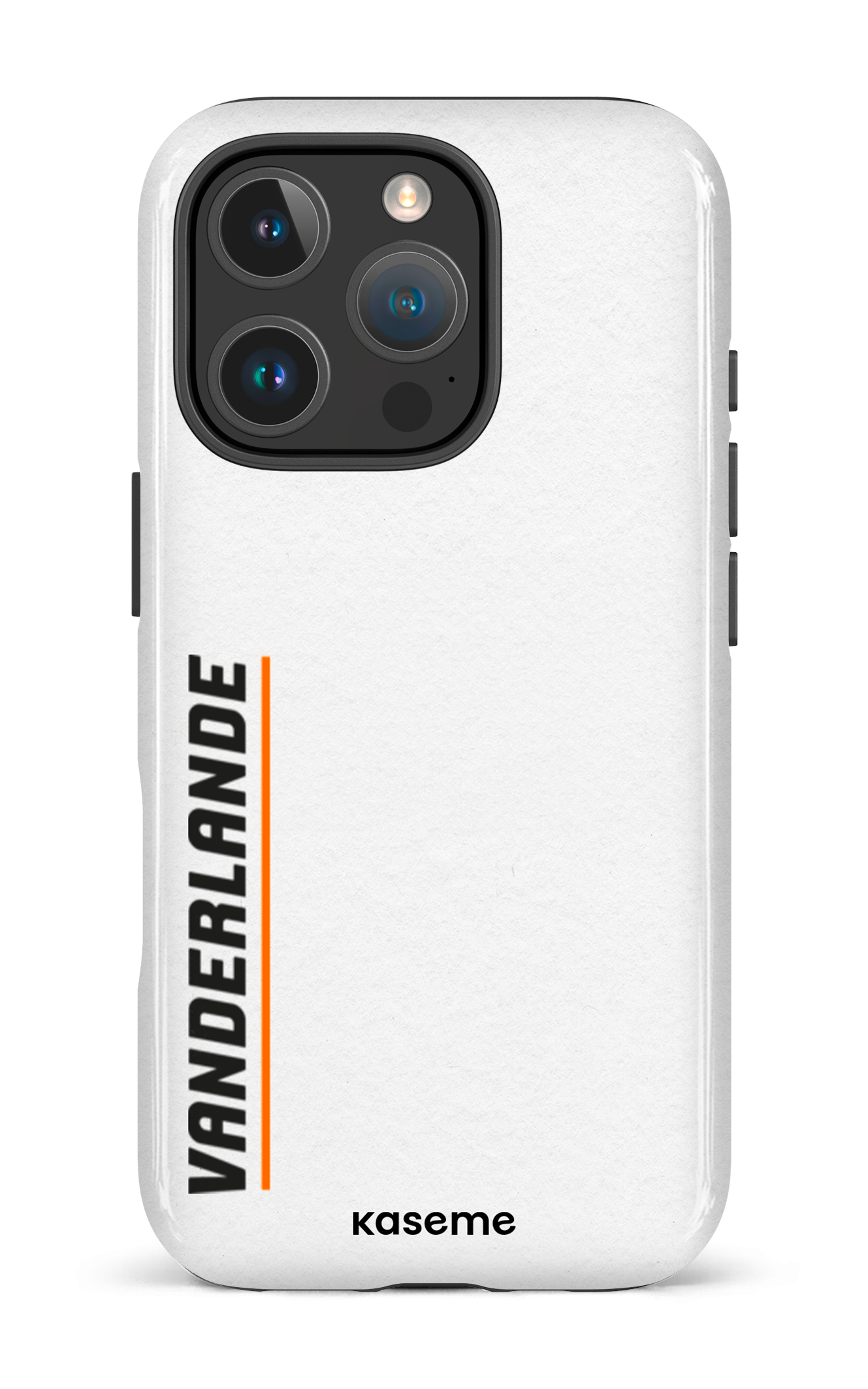 iPhone 16 Pro Impact Case Vanderlande Blanc -