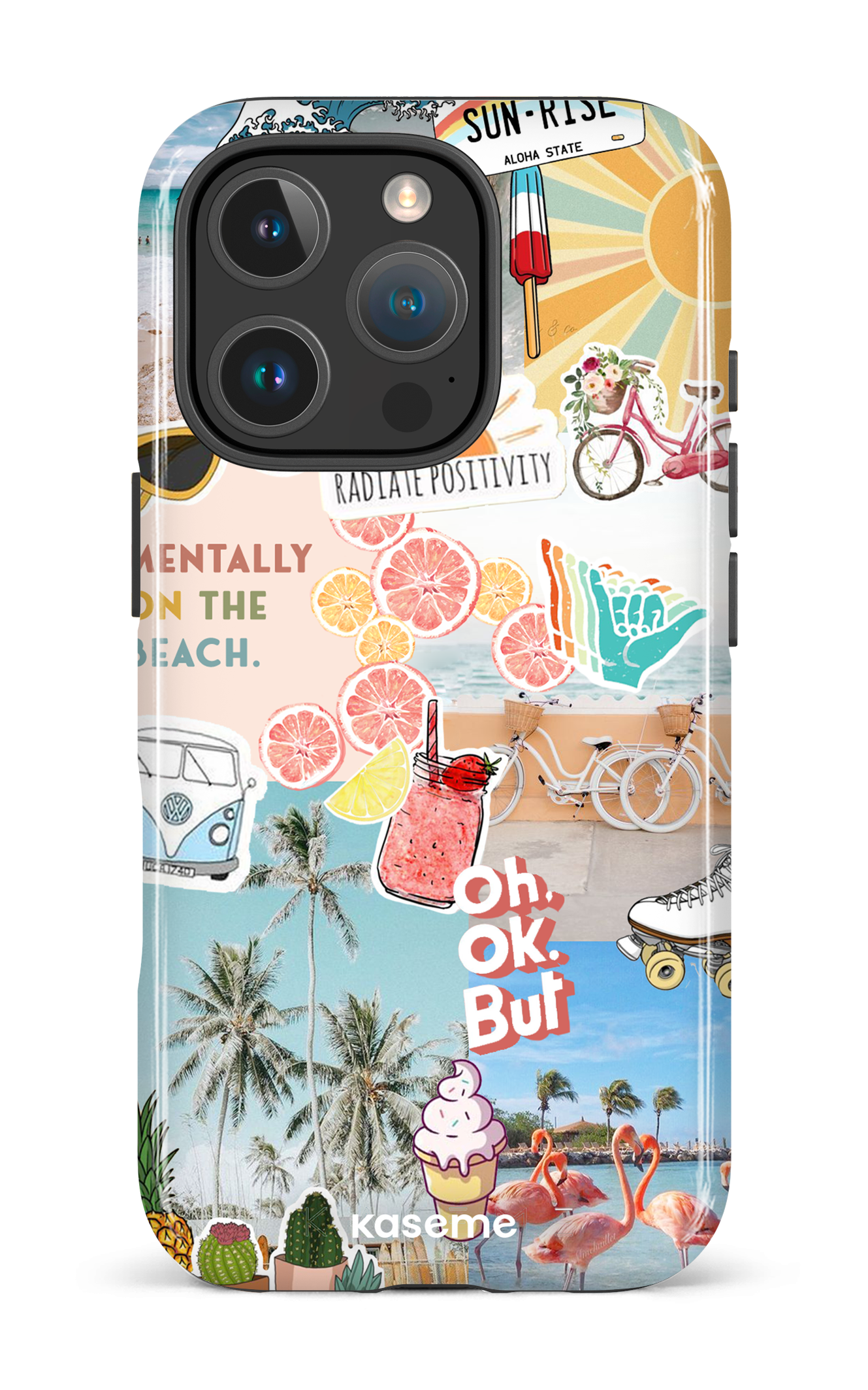iPhone 16 Pro Impact Case Vibin n' Thrivin -