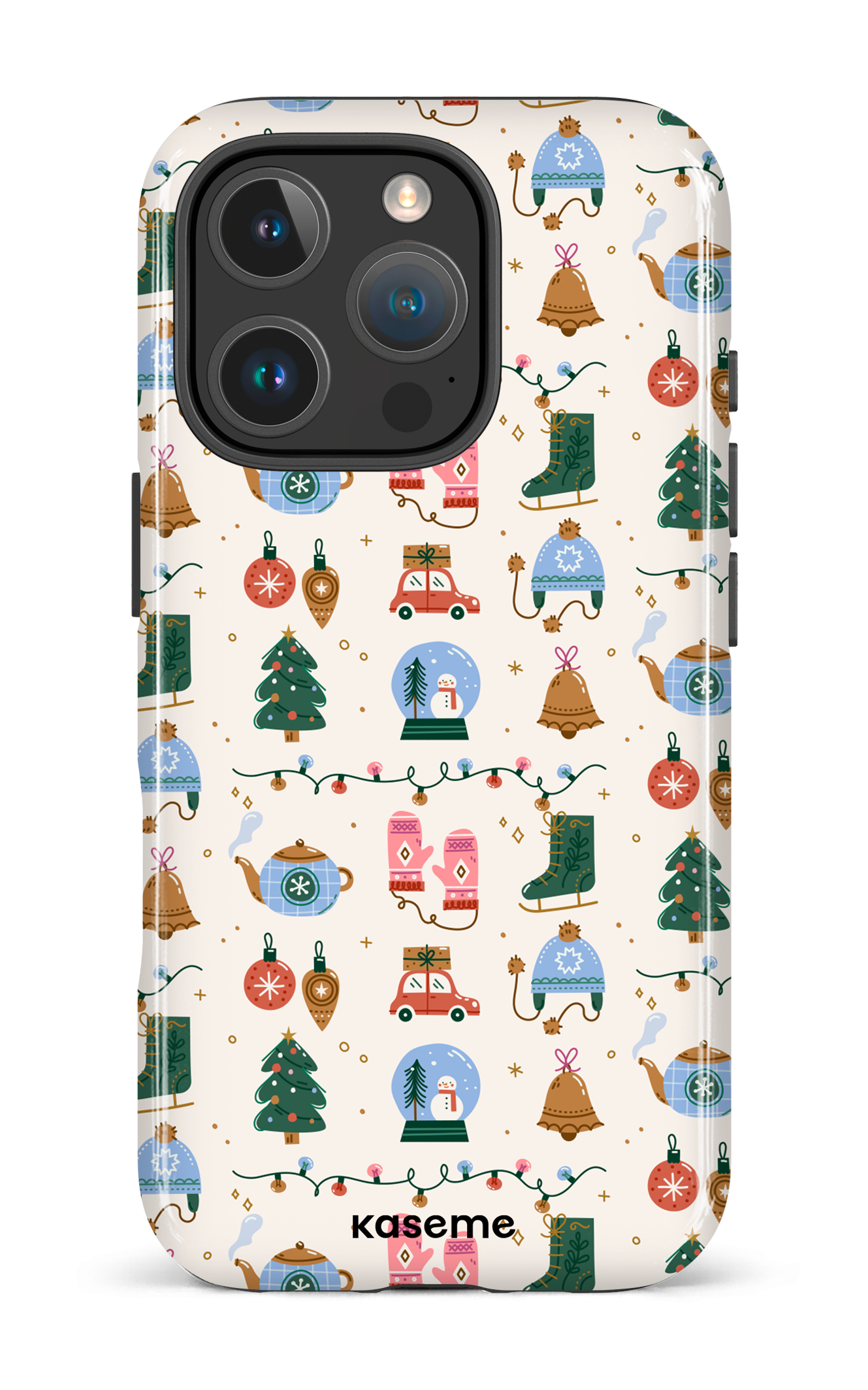iPhone 16 Pro Impact Case Wintry Magic -