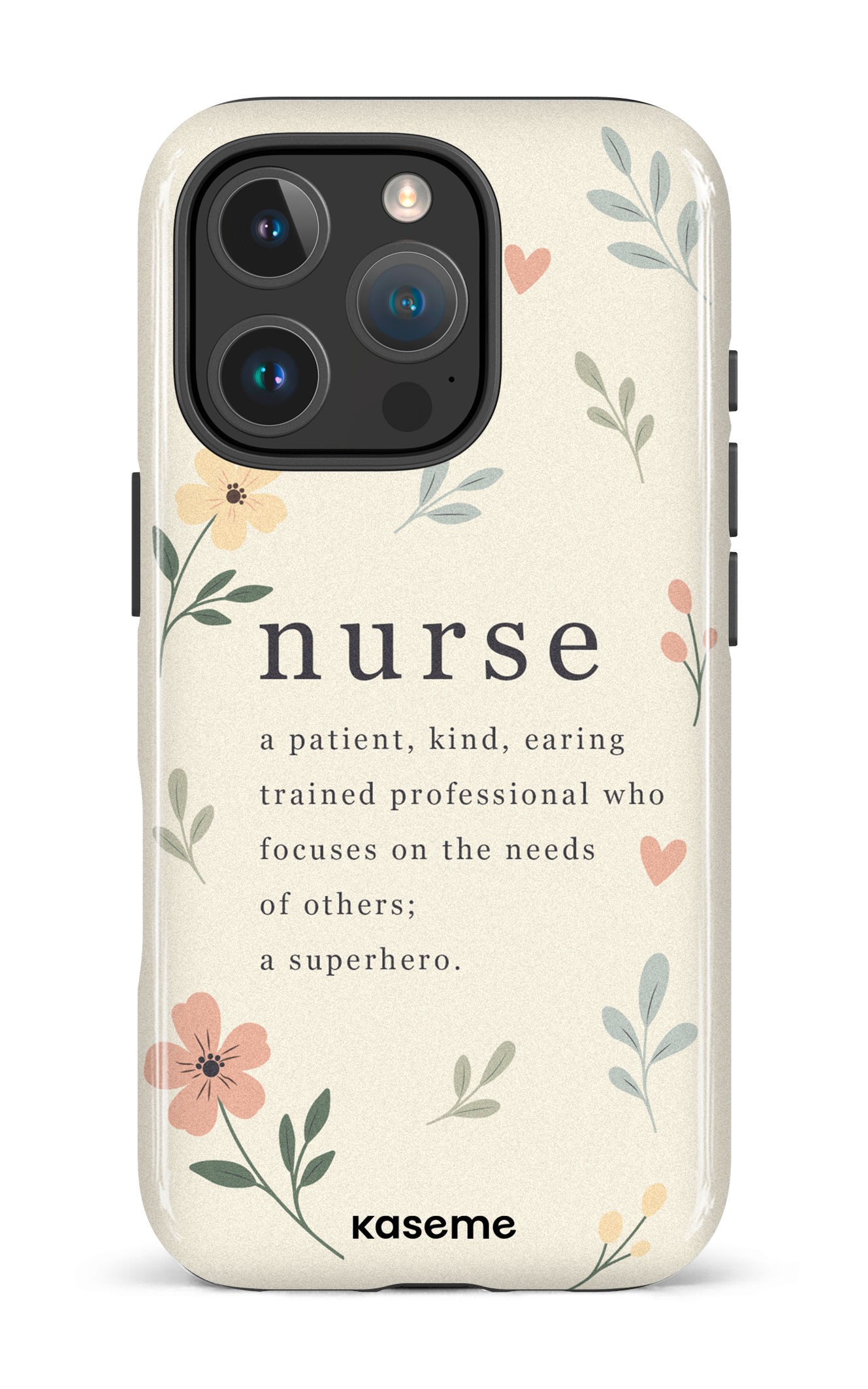 iPhone 16 Pro Impact Case With Heart -