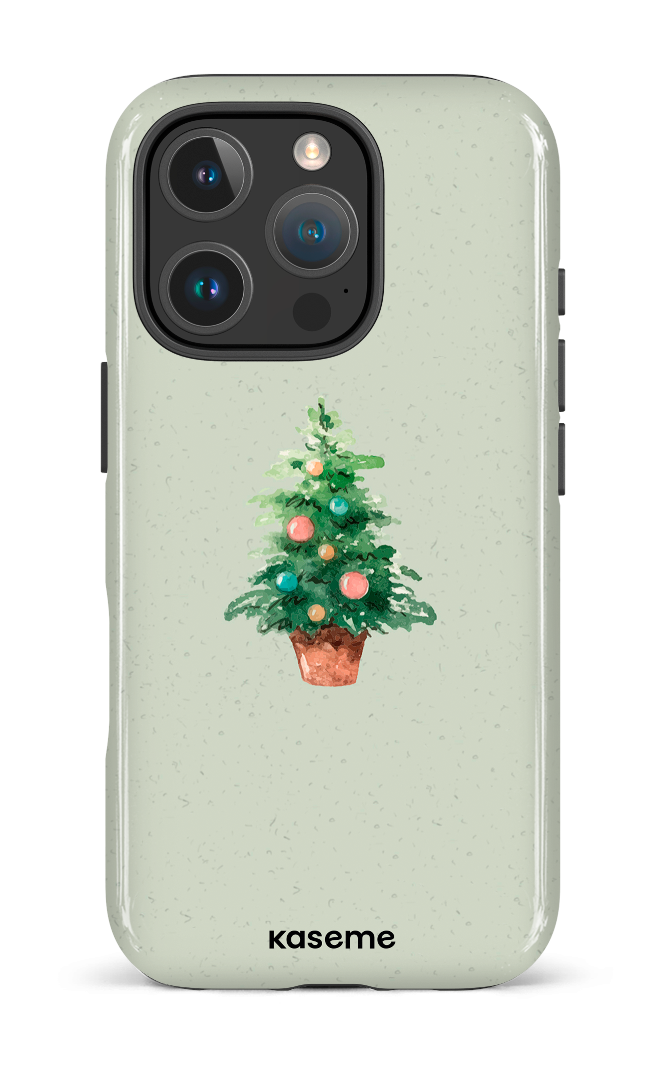 iPhone 16 Pro Impact Case Xmas Green -
