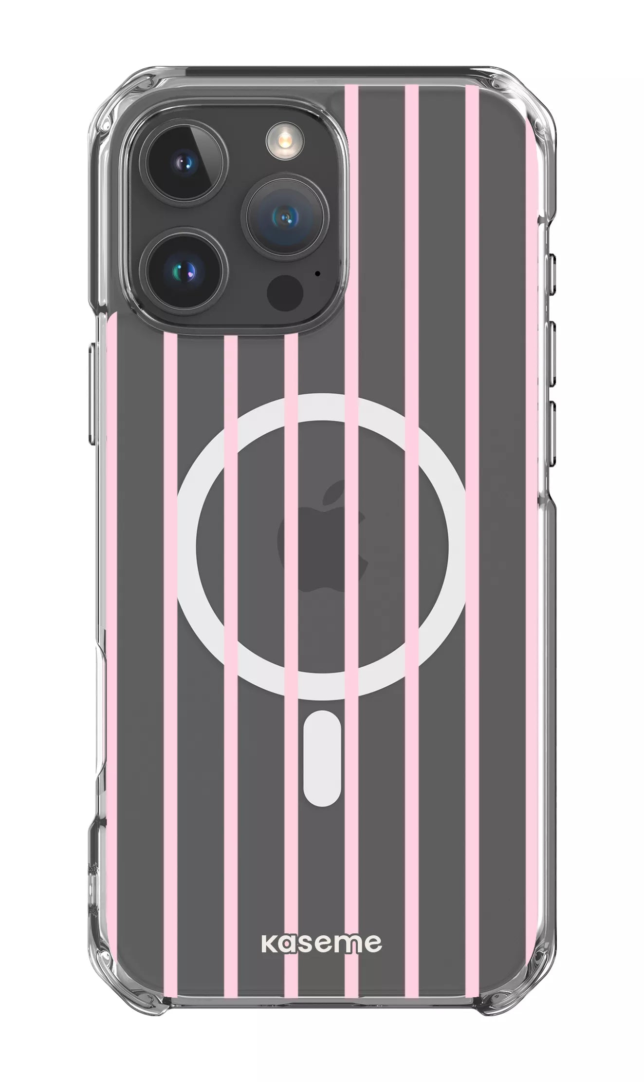 iPhone 16 Pro Max Clear Case Magsafe Dolce Striscia Clear Case -