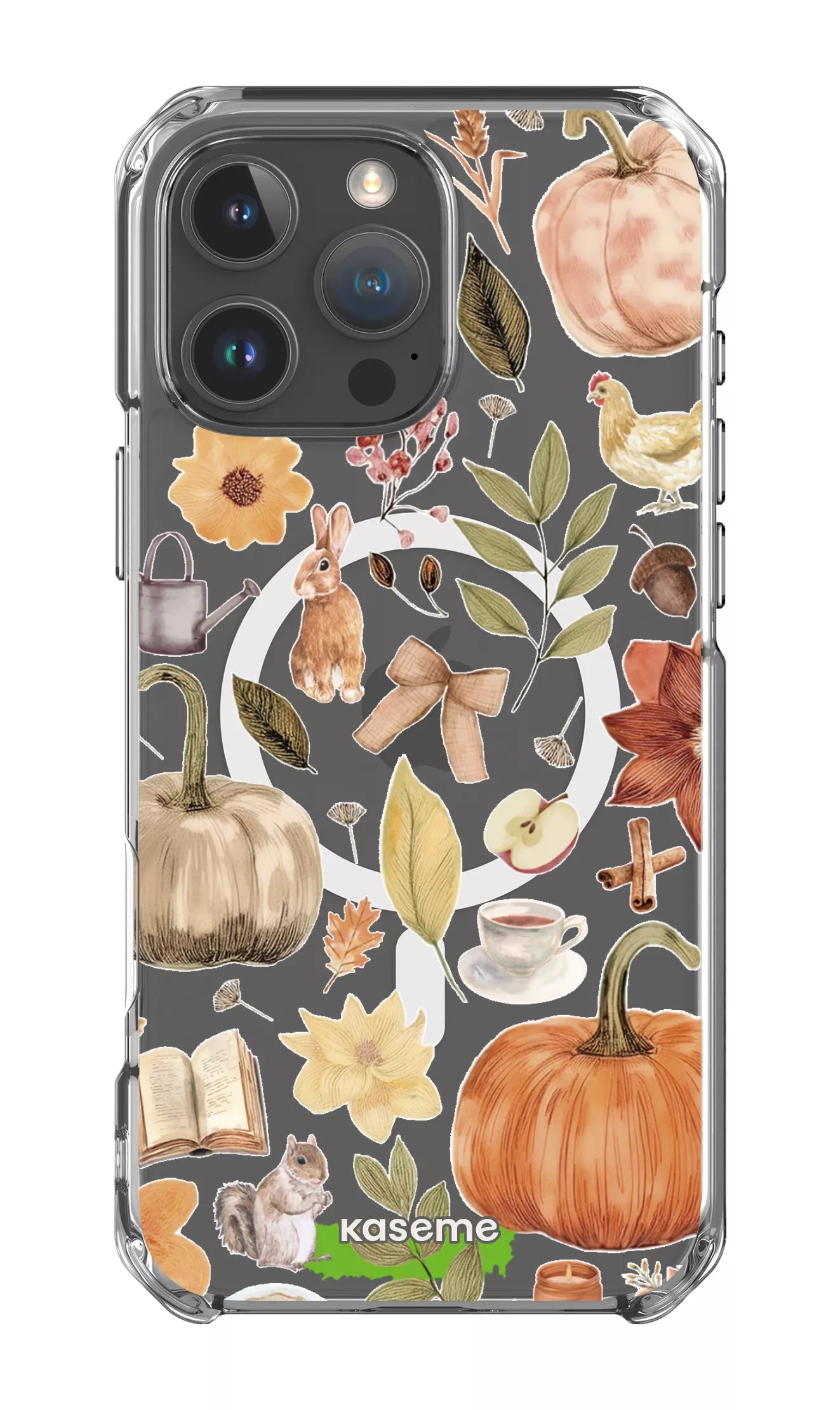 iPhone 16 Pro Max Clear Case Magsafe Harvest Hues Clear Case -