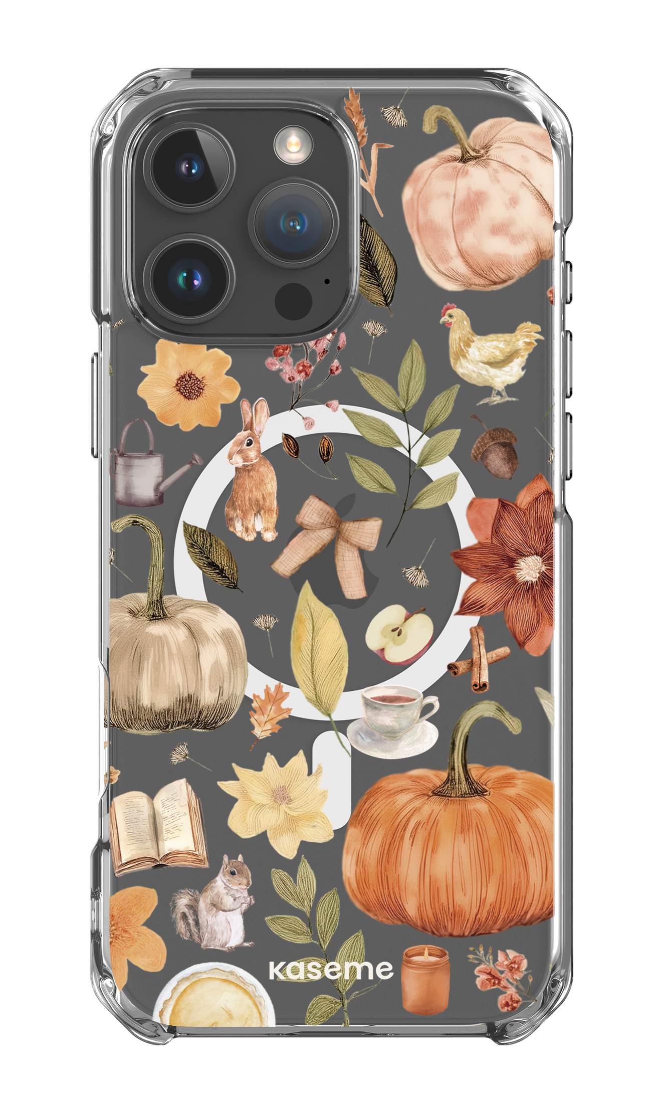 iPhone 16 Pro Max Clear Case Magsafe Harvest Hues Clear Case -