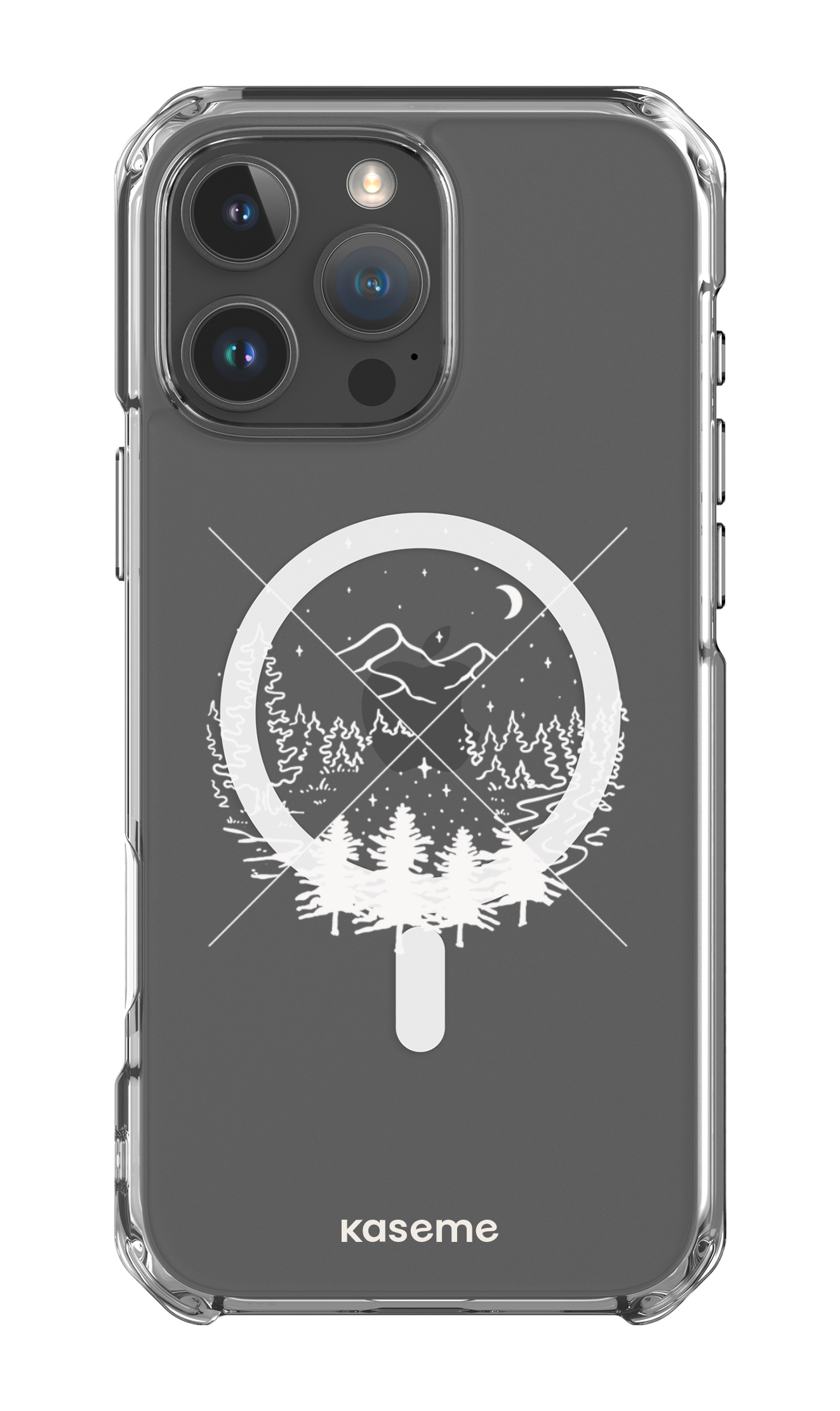 iPhone 16 Pro Max Clear Case Magsafe Hike Clear Case -