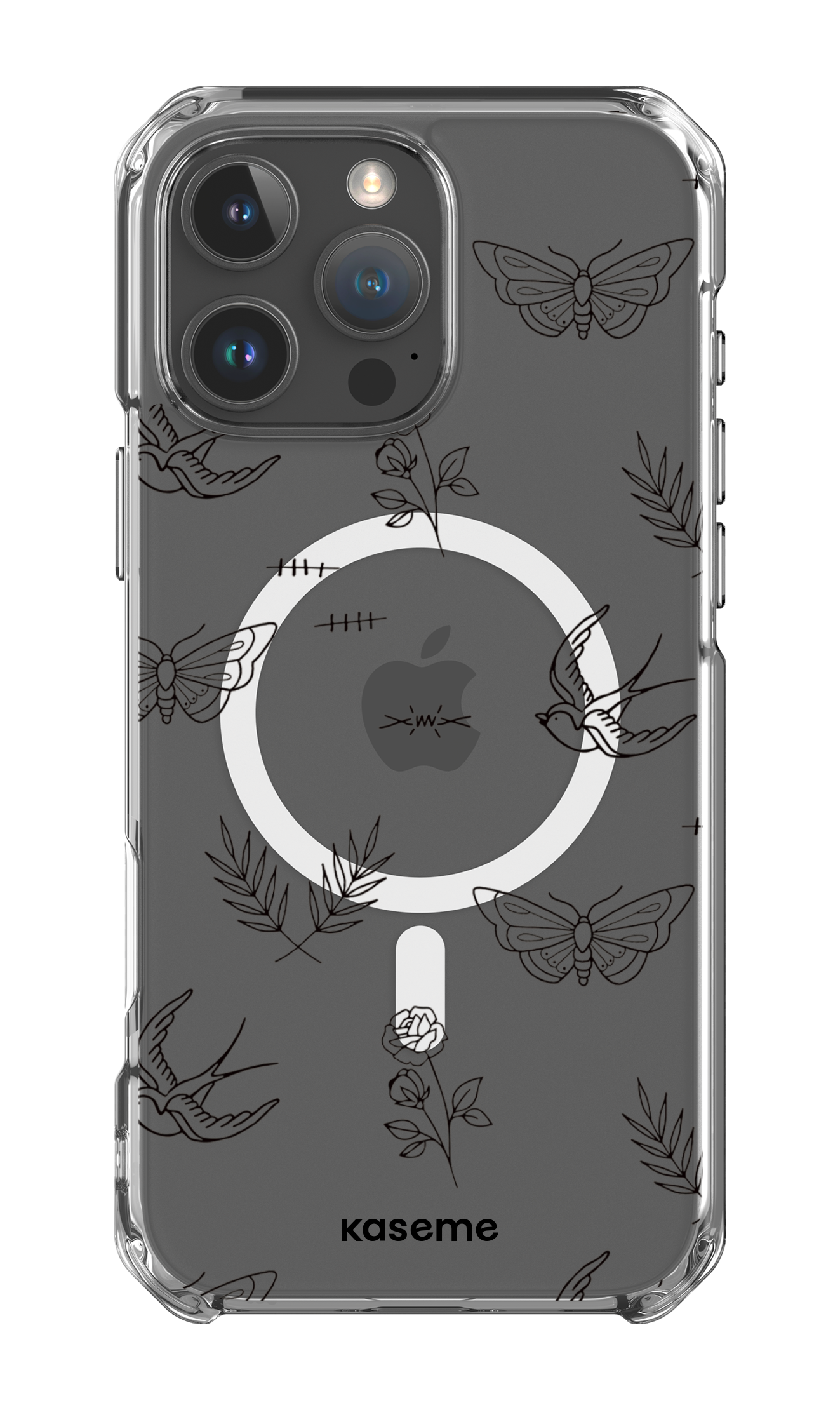 iPhone 16 Pro Max Clear Case Magsafe Ink clear case -