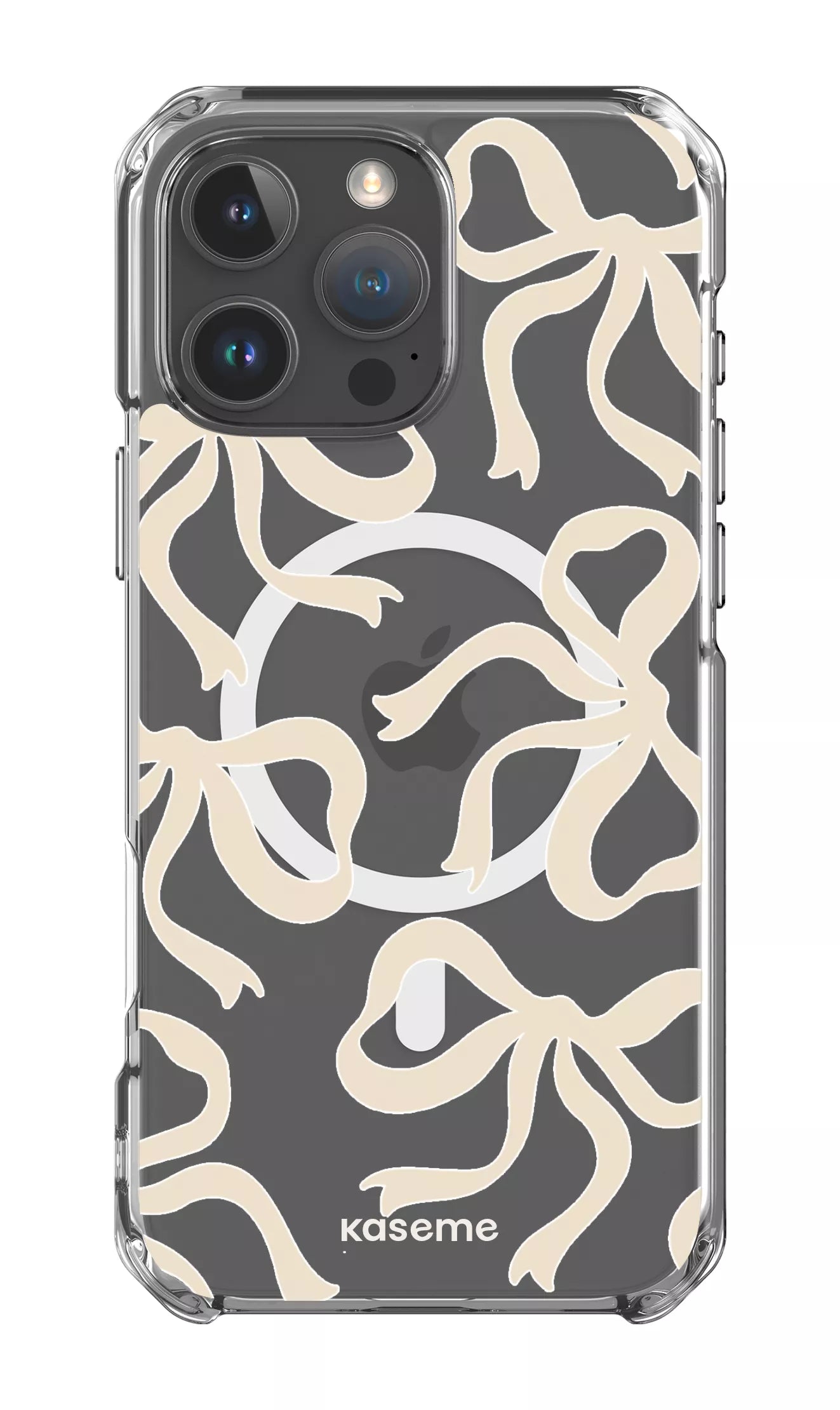 iPhone 16 Pro Max Clear Case Magsafe Lace Clear Case -