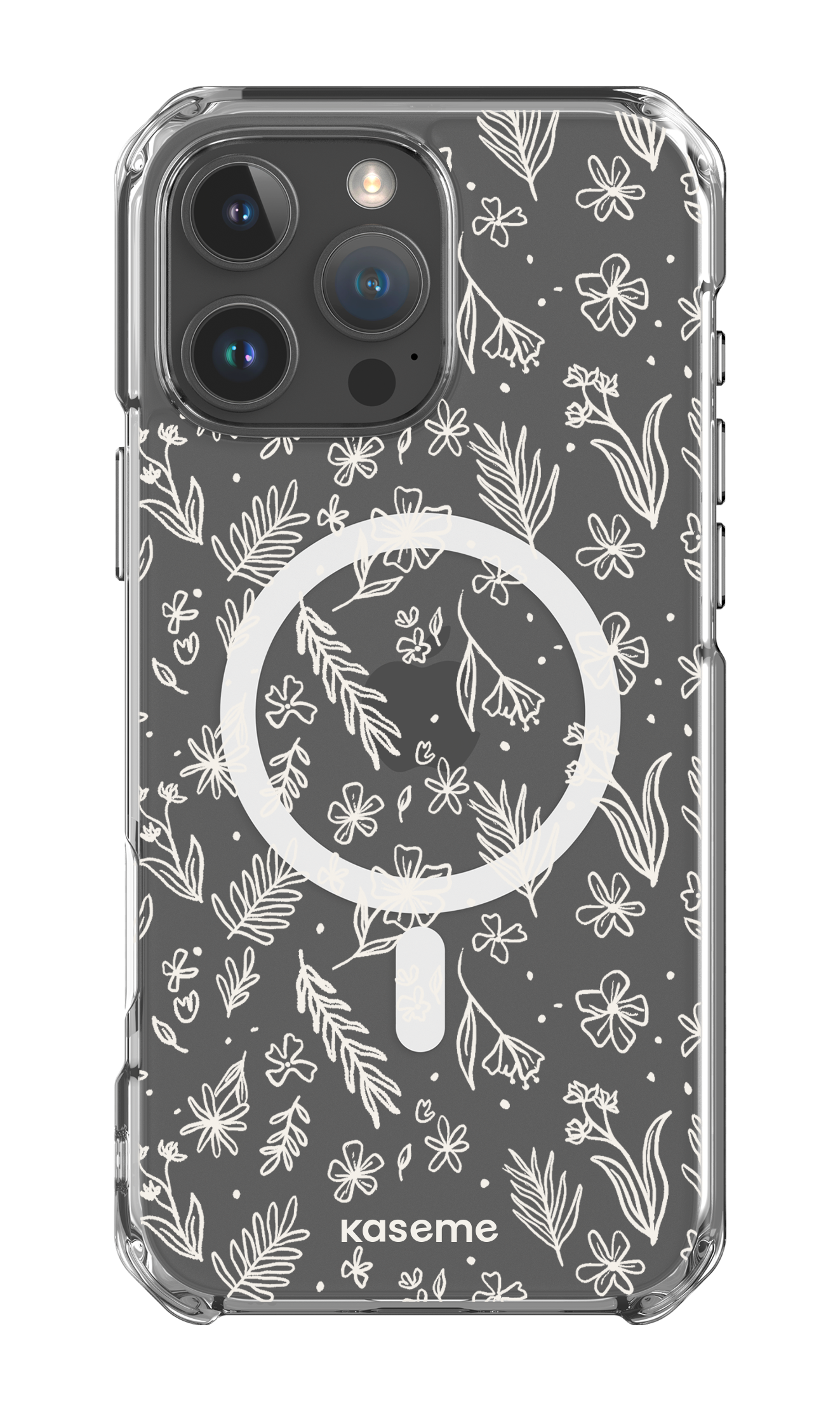 iPhone 16 Pro Max Clear Case Magsafe Olive Branch Clear Case -