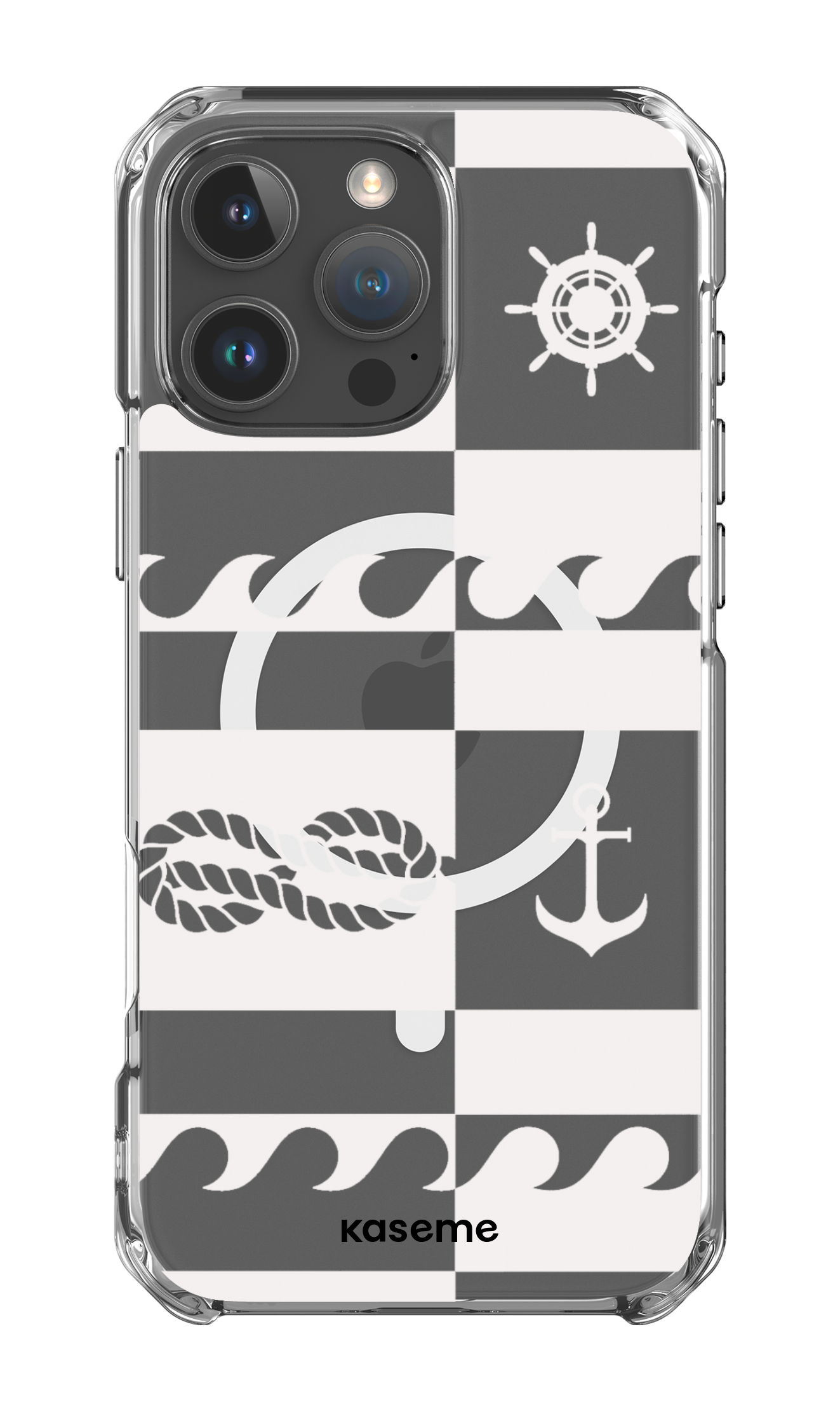 iPhone 16 Pro Max Clear Case Magsafe Sail Clear Case -