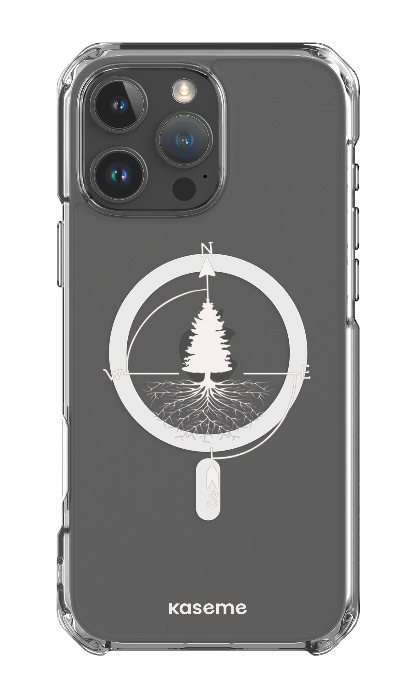 iPhone 16 Pro Max Clear Case Magsafe Skyline Clear Case -