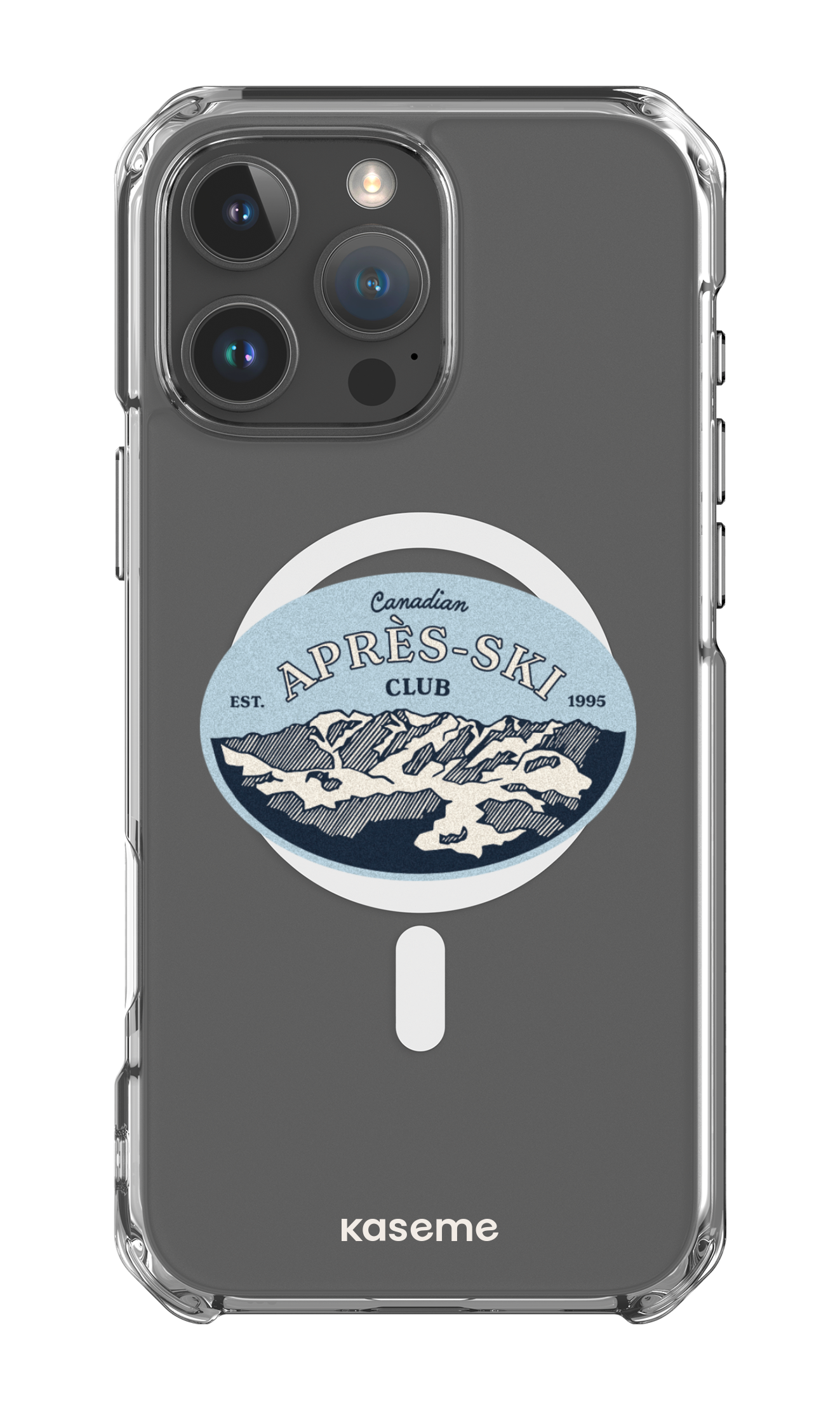 iPhone 16 Pro Max Clear Case Magsafe Whistler Clear Case -