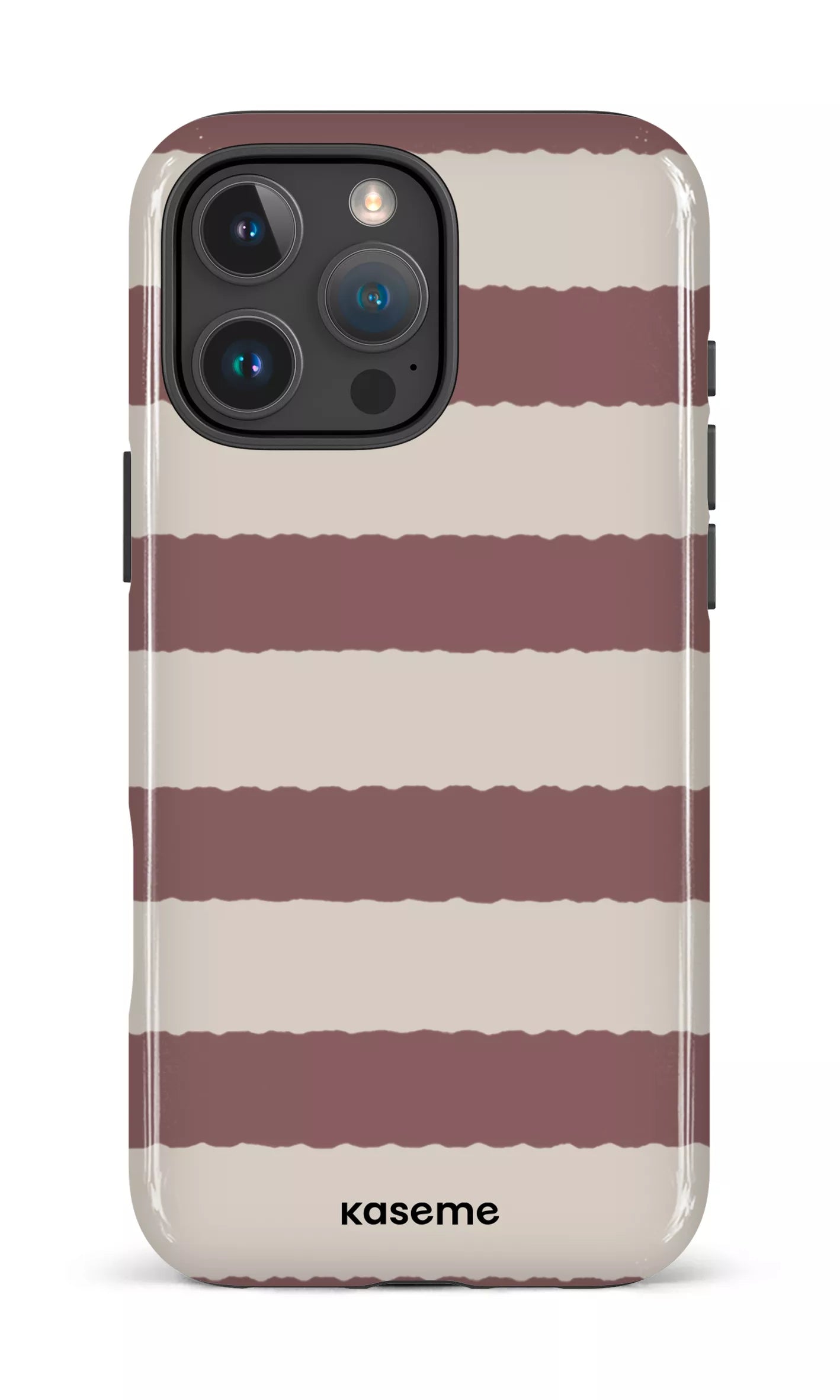 iPhone 16 Pro Max Impact Case Aligned Brown -