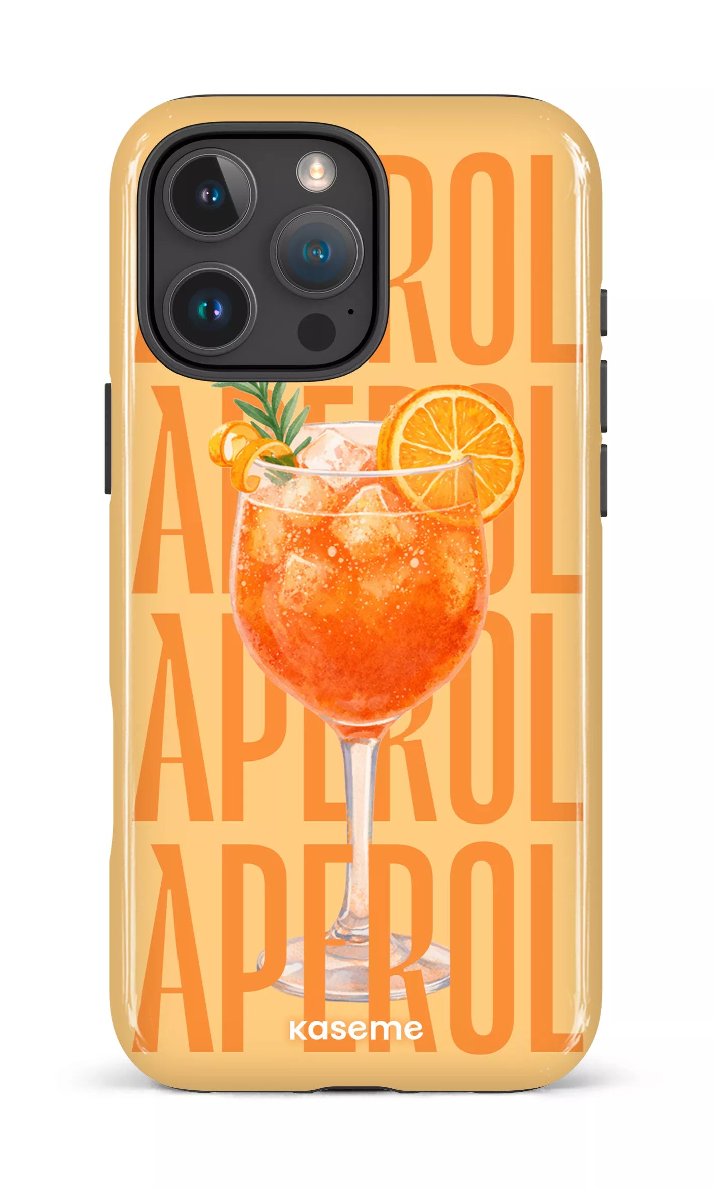 iPhone 16 Pro Max Impact Case Aperol Sunset -