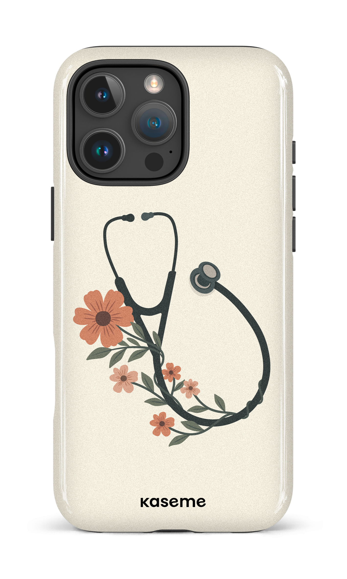 iPhone 16 Pro Max Impact Case Blossom Beat Beige -