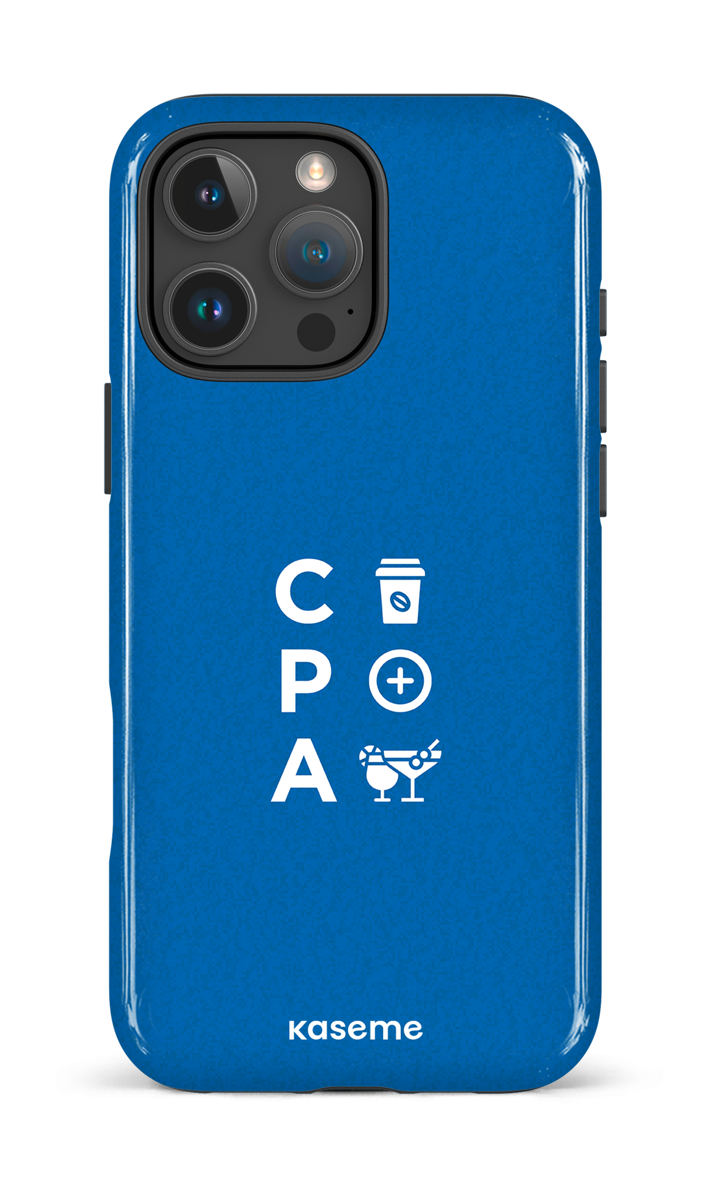 iPhone 16 Pro Max Impact Case Café + Apéro -
