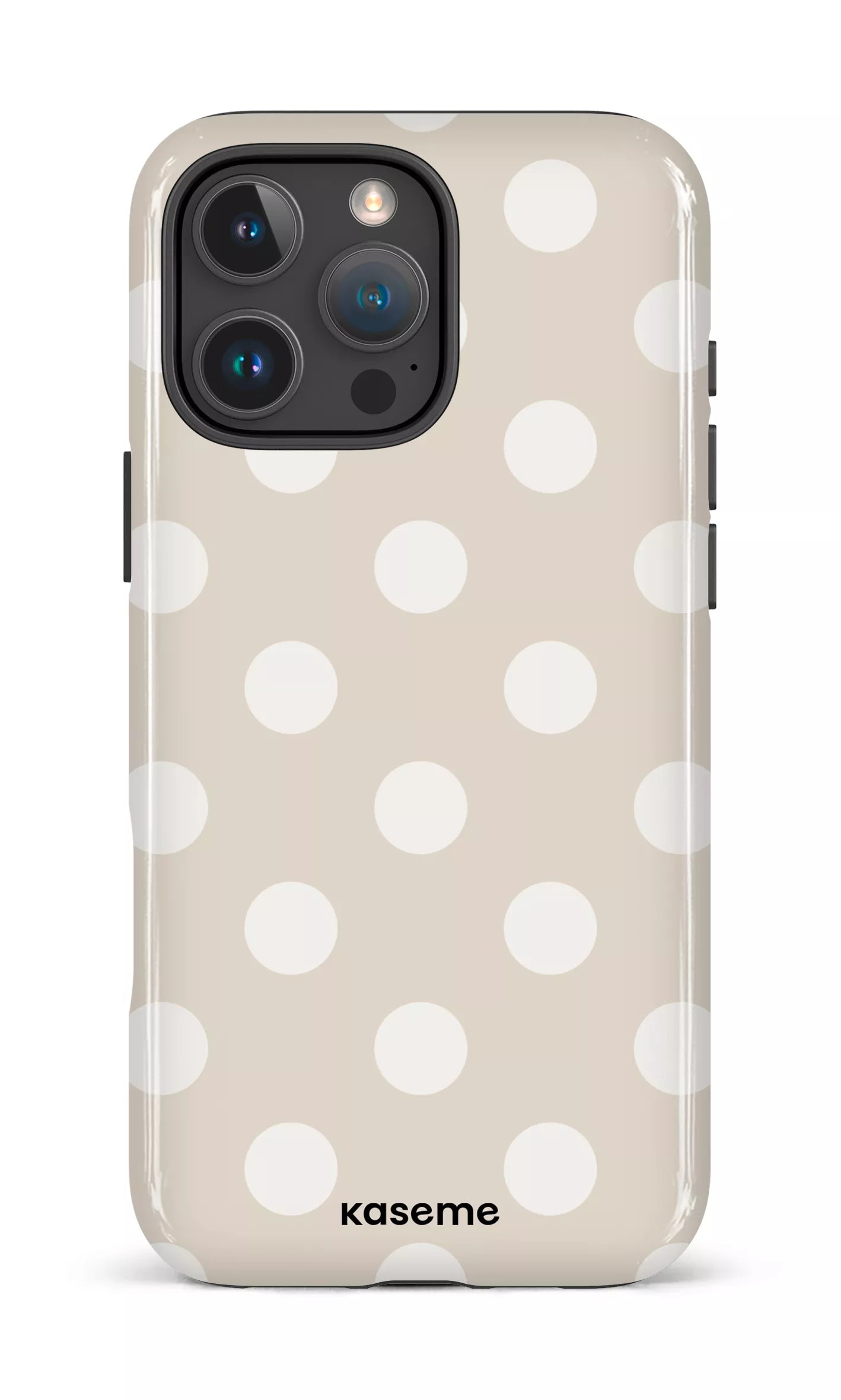 iPhone 16 Pro Max Impact Case Couture Beige -