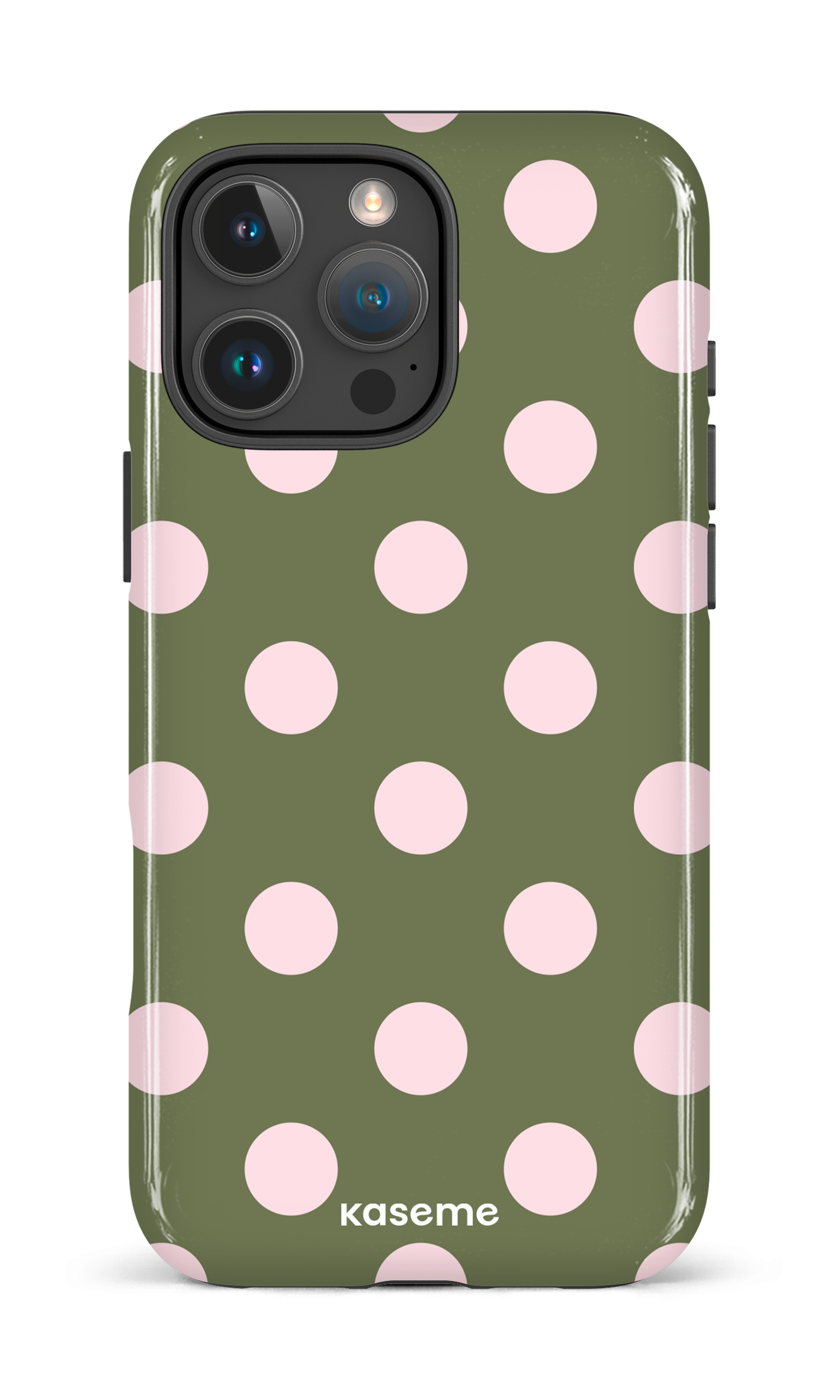 iPhone 16 Pro Max Impact Case Couture Green -